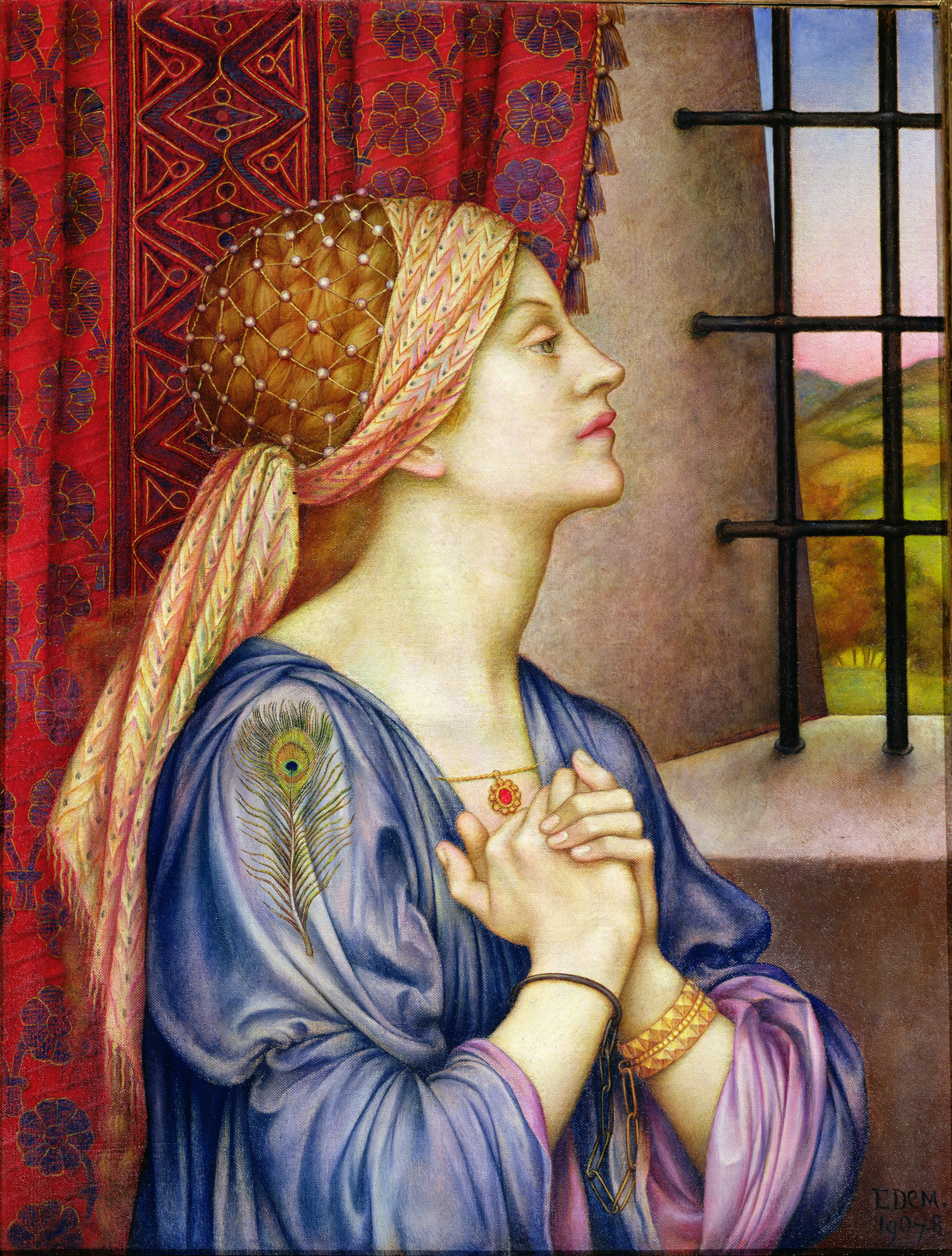The Prisoner by Evelyn De Morgan
