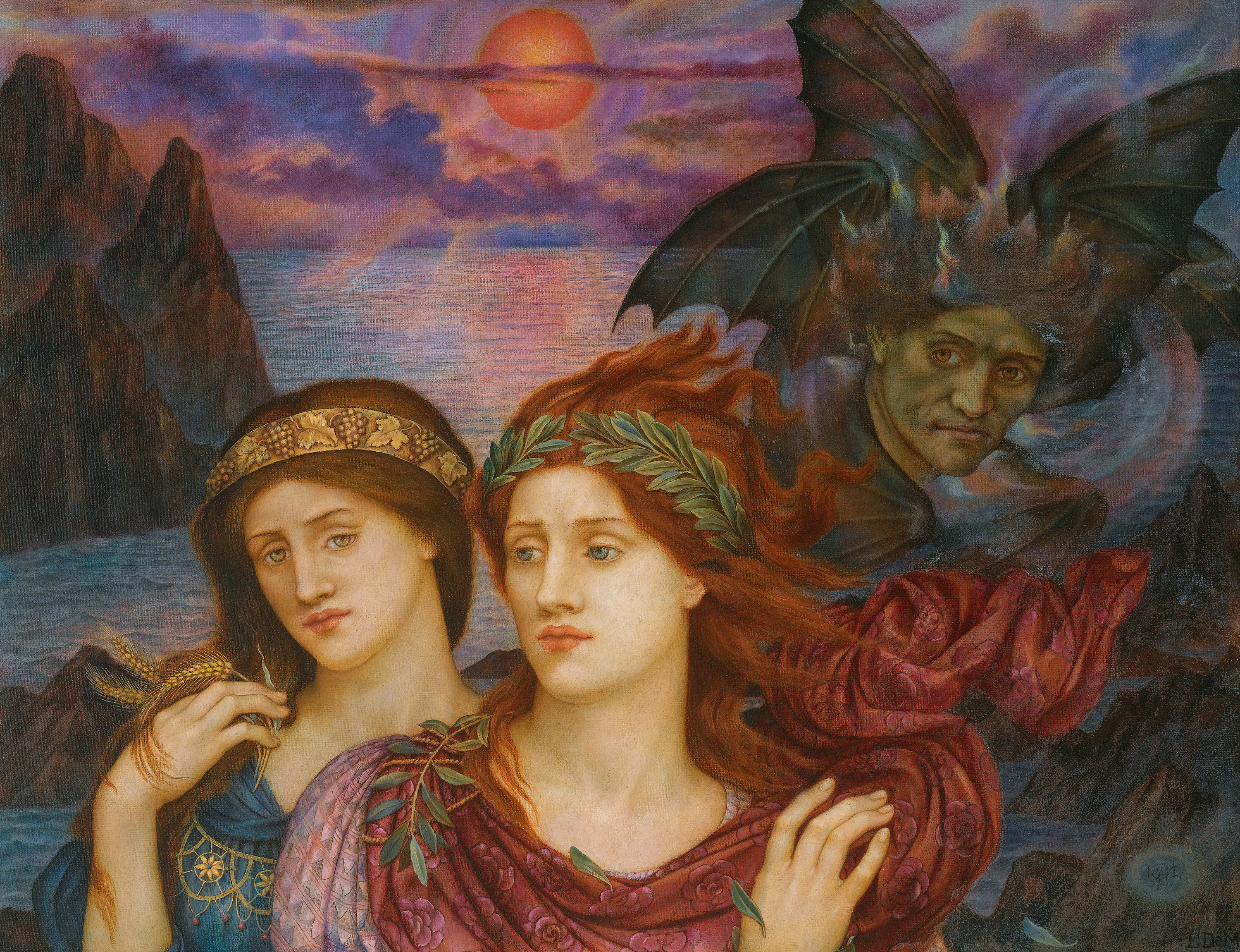 The Vision by Evelyn De Morgan