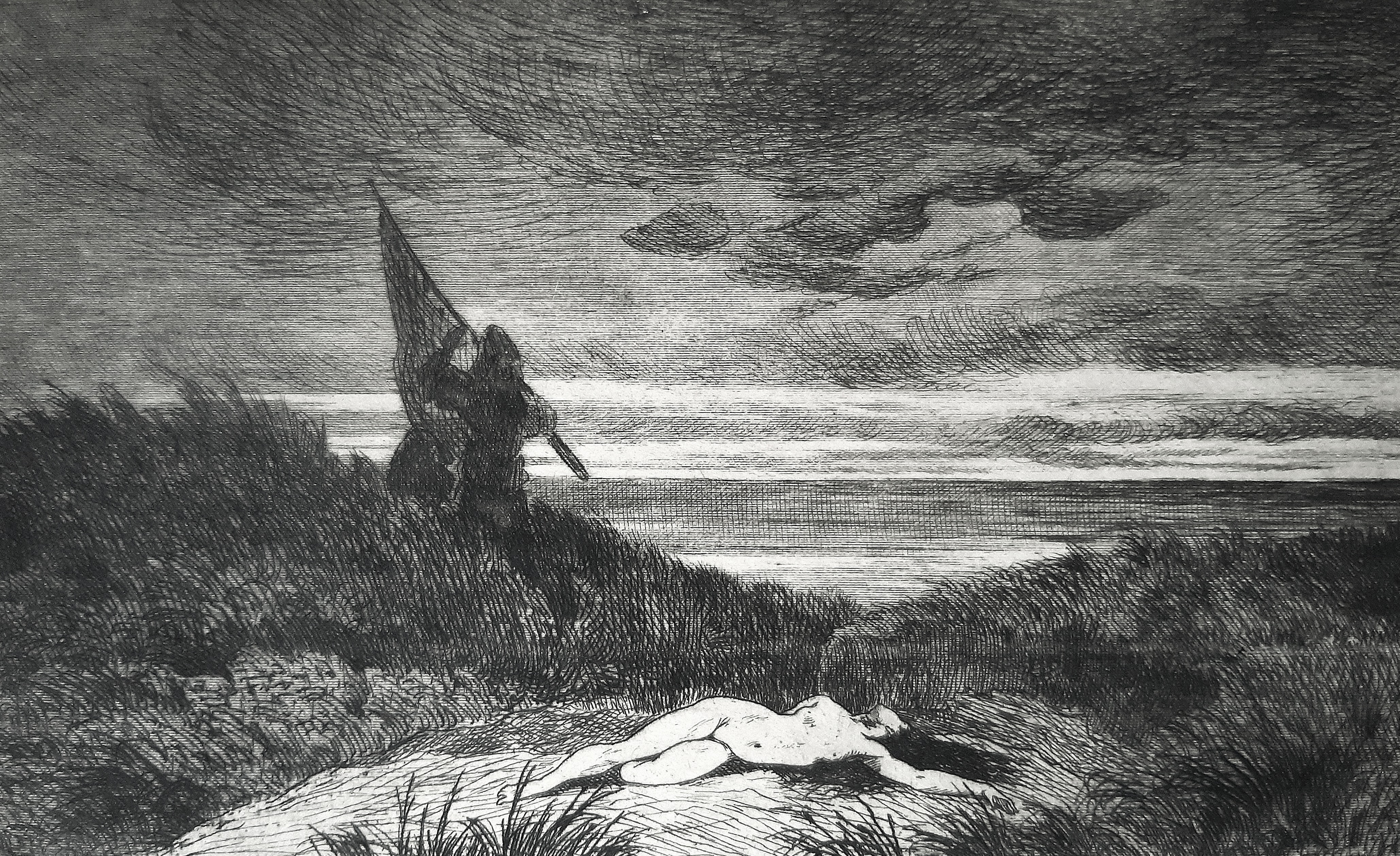The Werewolf by Félicien Rops