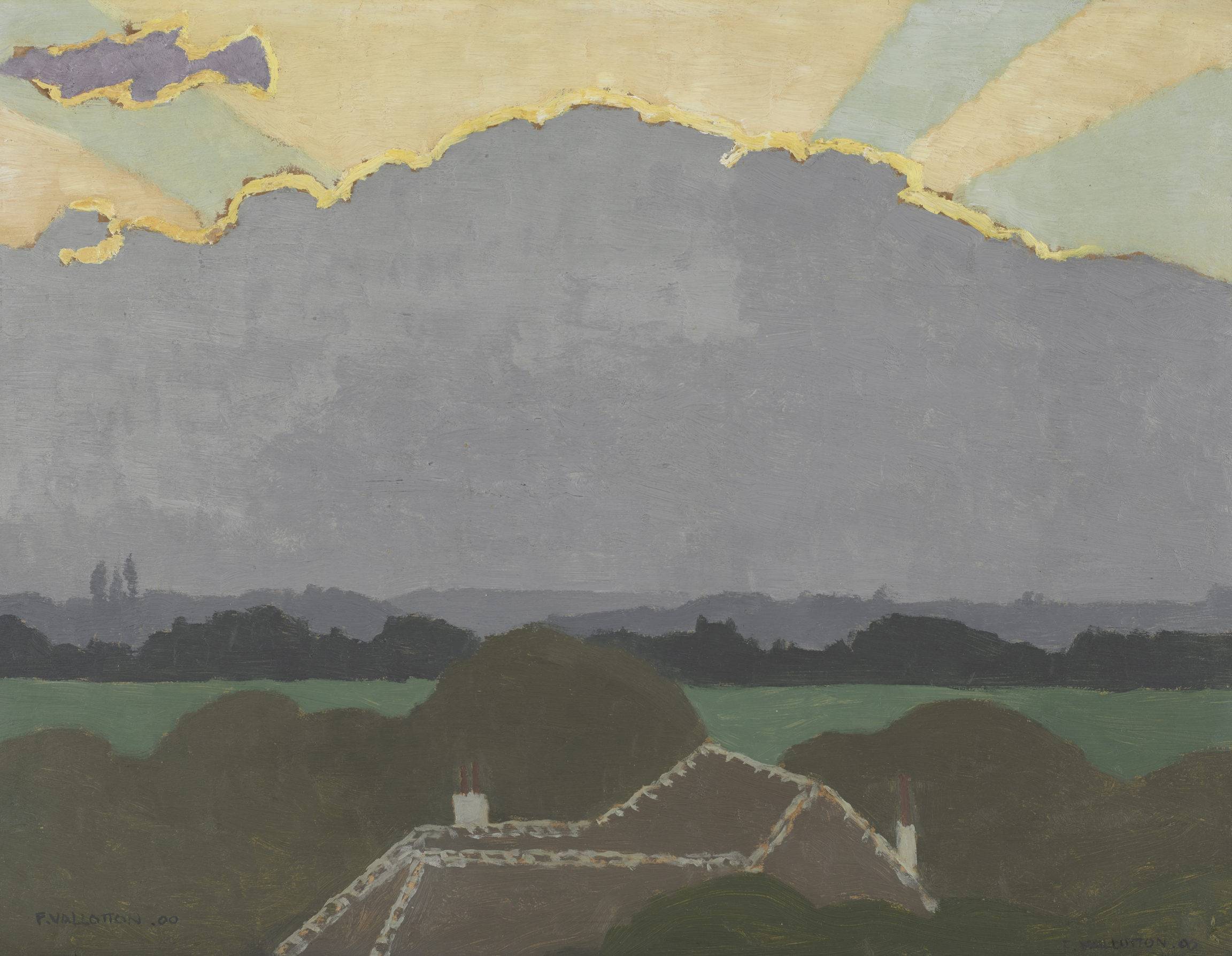 The Great Cloud by Félix Vallotton