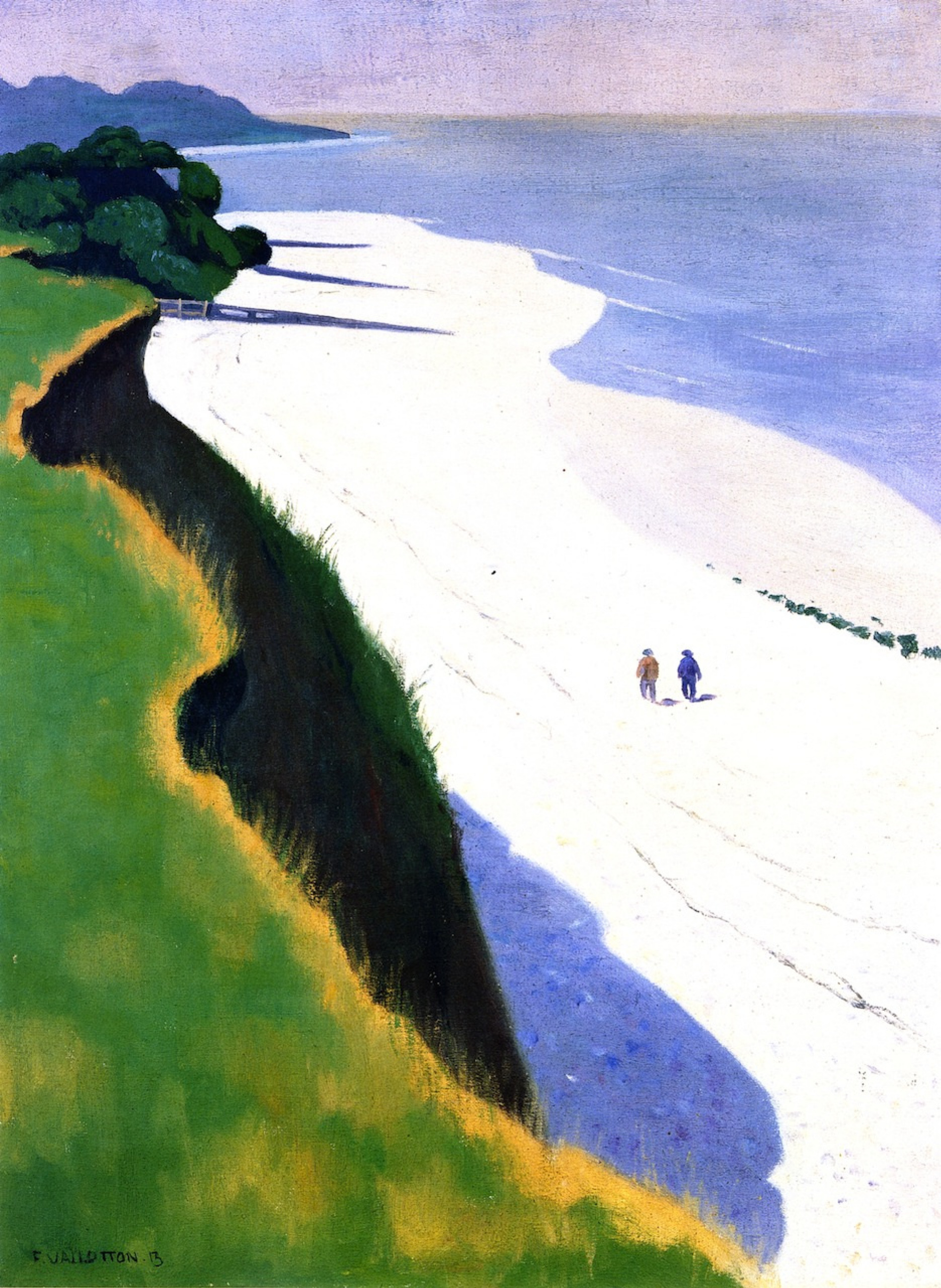 White beach by Félix Vallotton