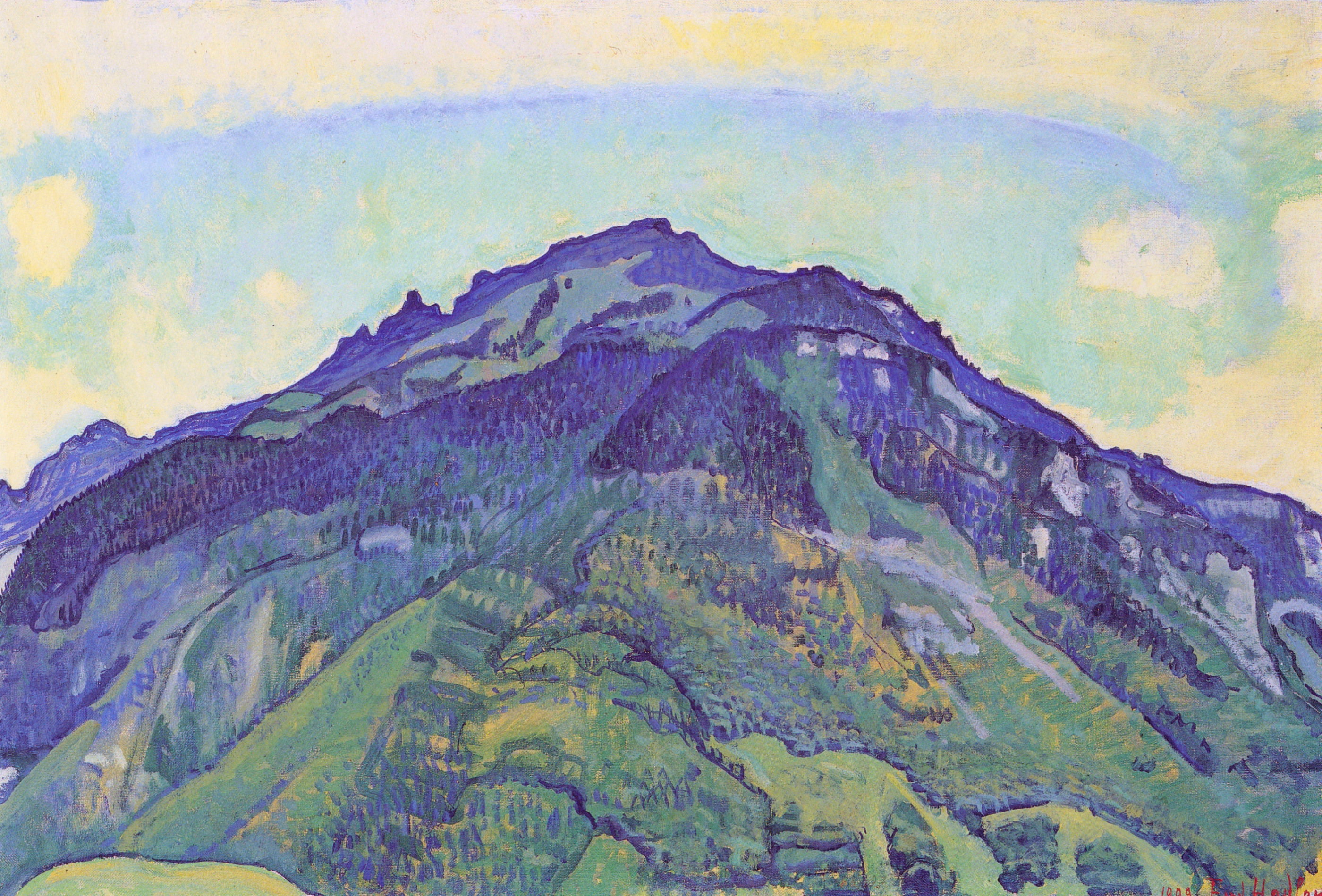 Schynige Plate by Ferdinand Hodler