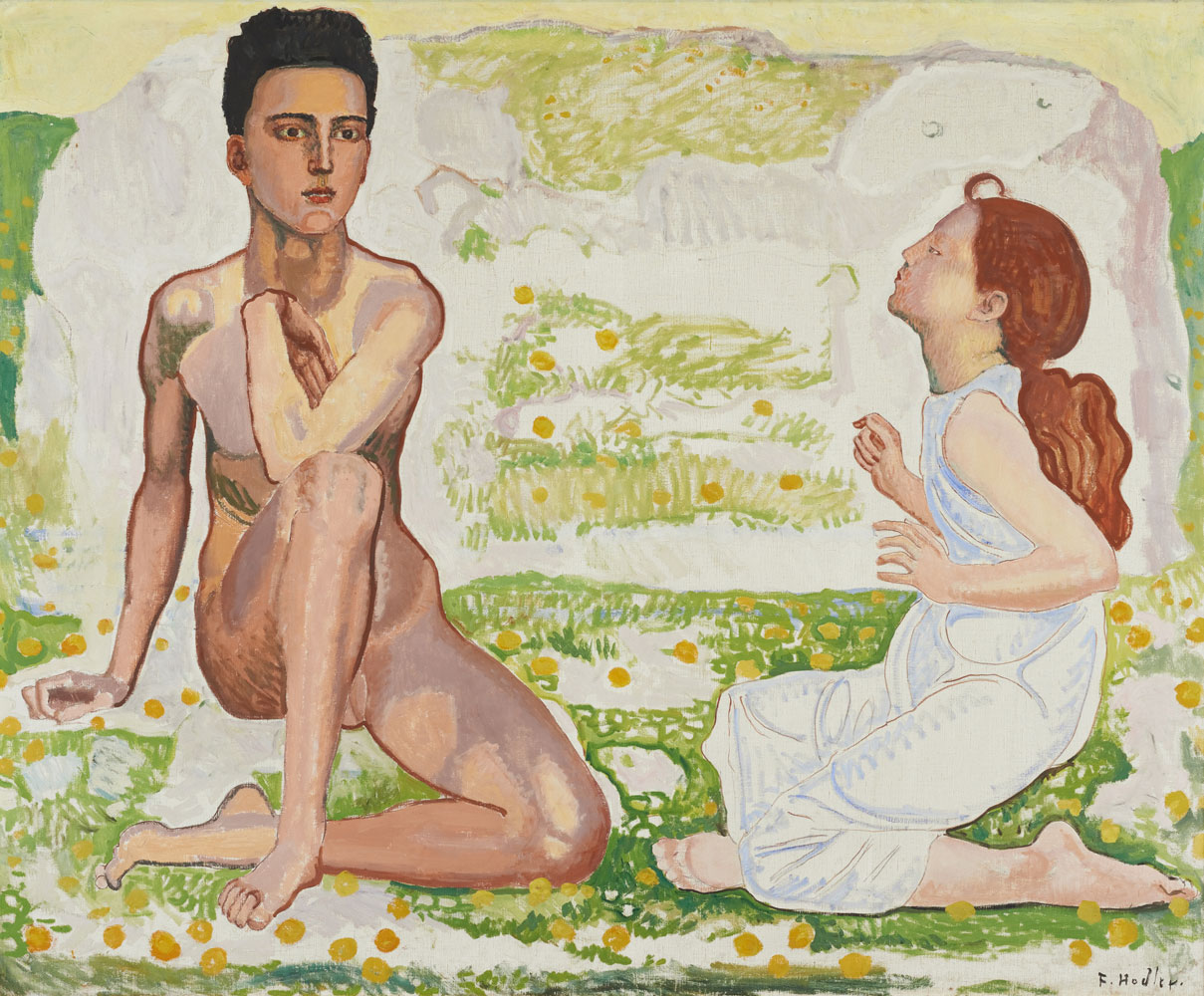 Der Frühling (Fassung IV) by Ferdinand Hodler