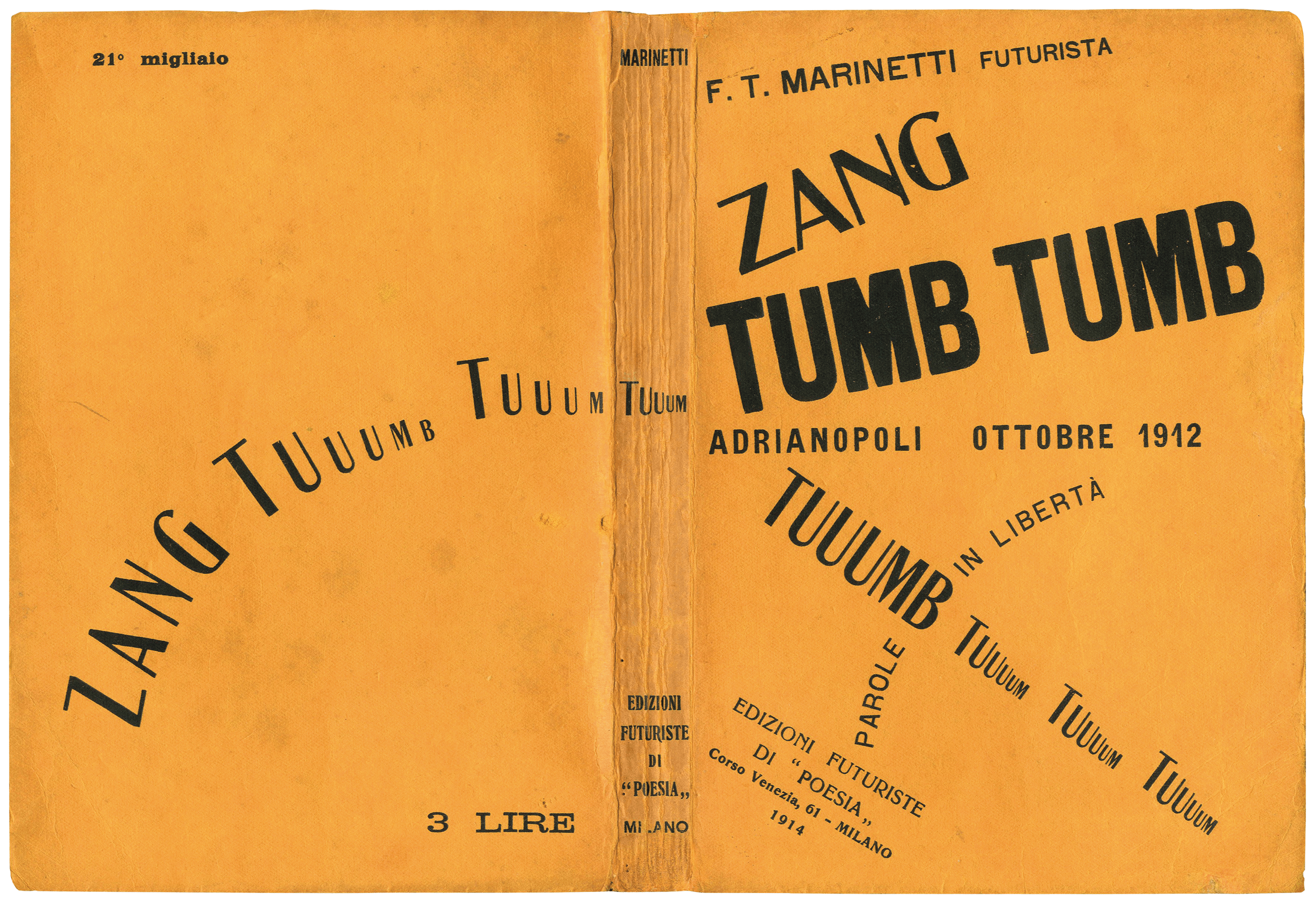 Zang Tumb Tumb by Filippo Tommaso Marinetti