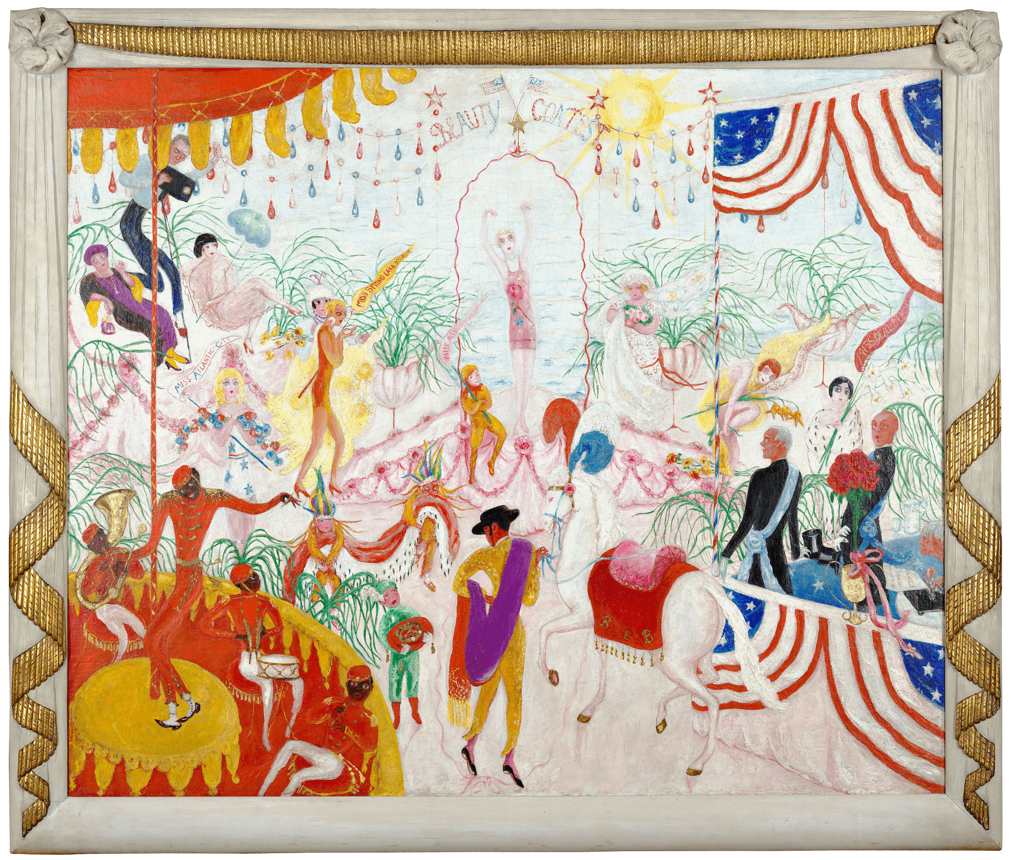 Beauty Contest: To the Memory of P.T. Barnum by Florine Stettheimer