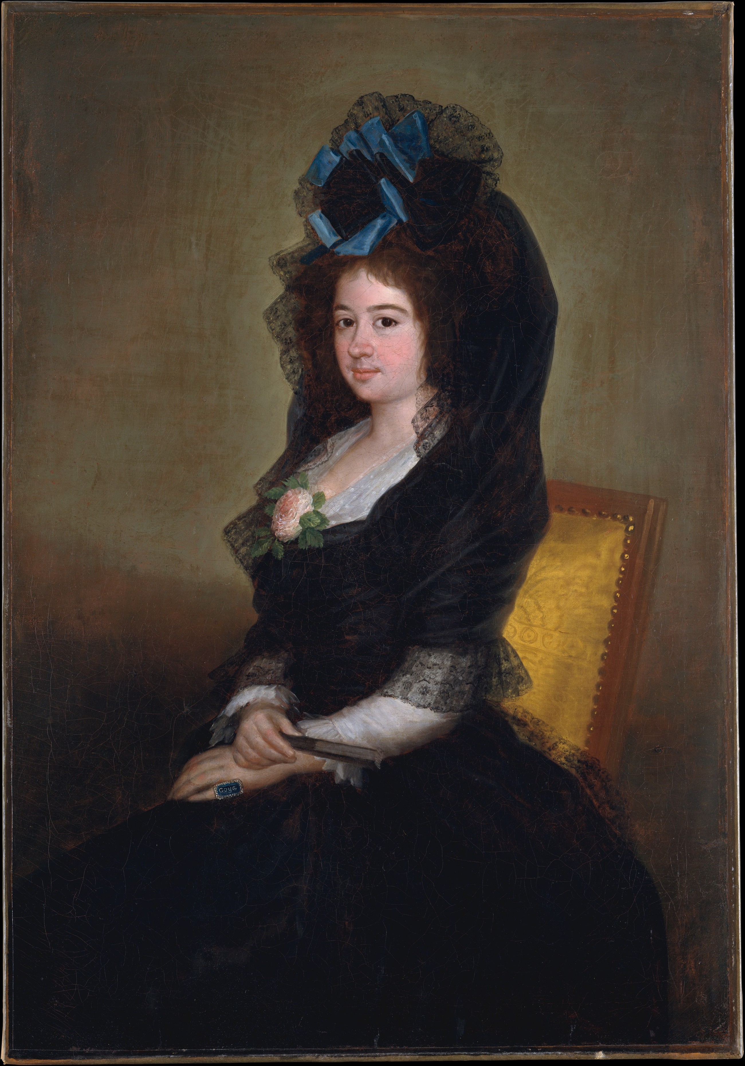 Narcisa Baranana de Goicoechea by Francisco de Goya y Lucientes