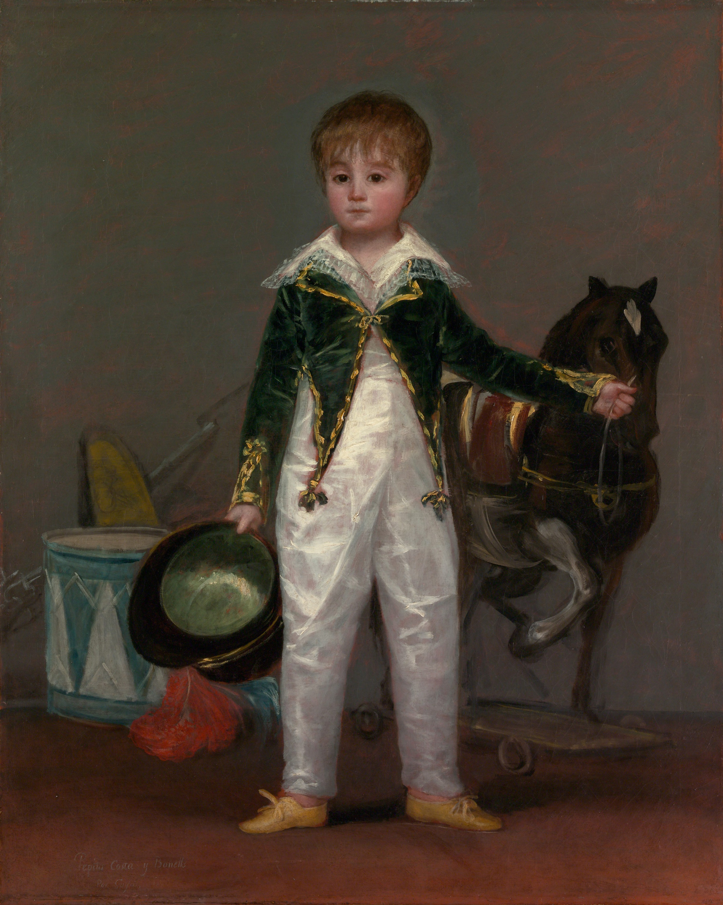 José Costa y Bonells, Called Pepito by Francisco de Goya y Lucientes