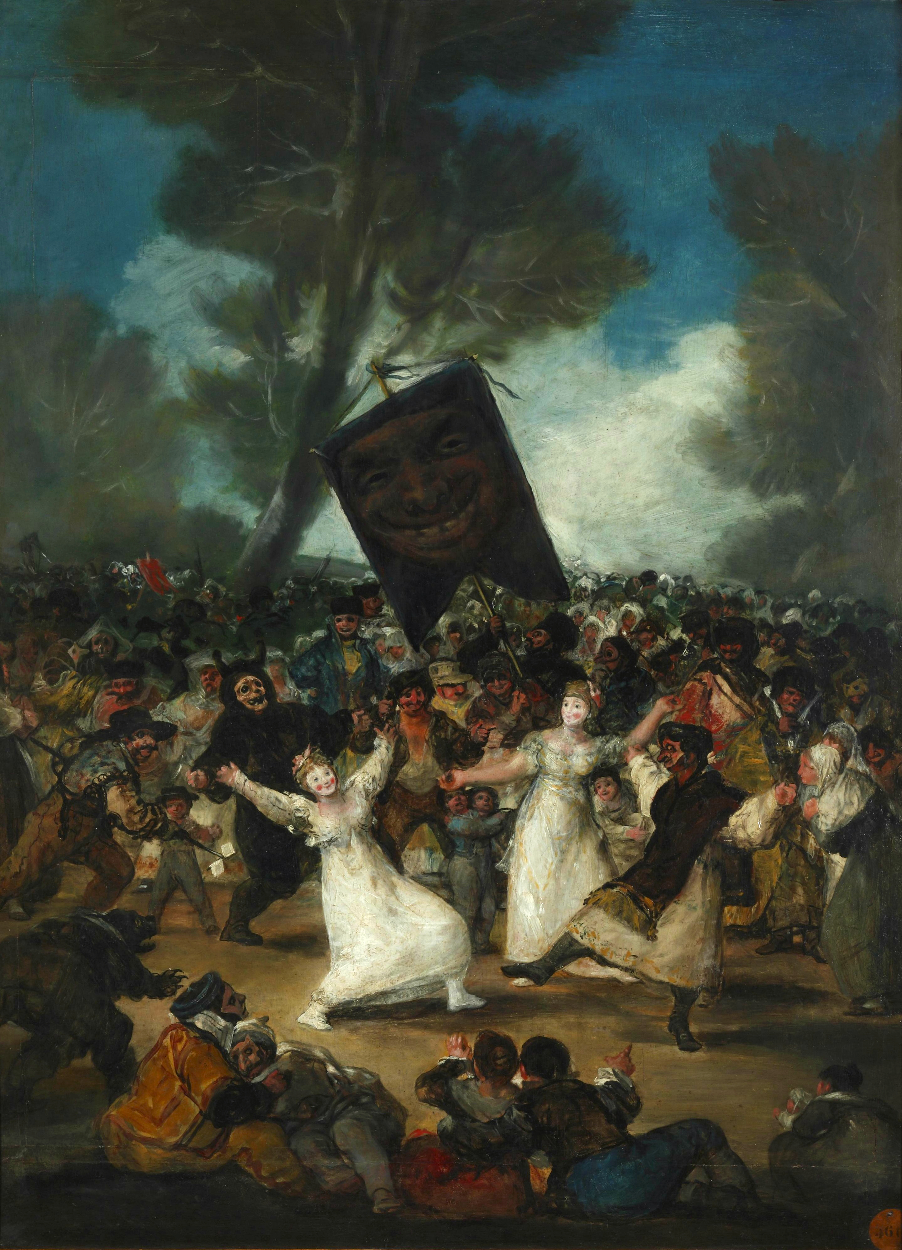 The Burial of the Sardine by Francisco de Goya y Lucientes