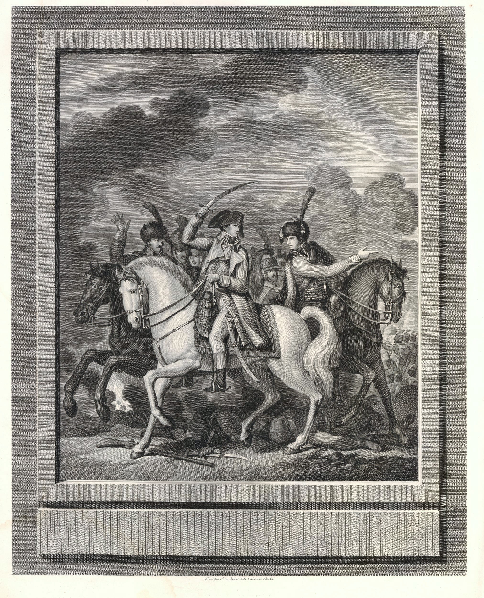 Napoleon at the battle of Marengo by François Anne David