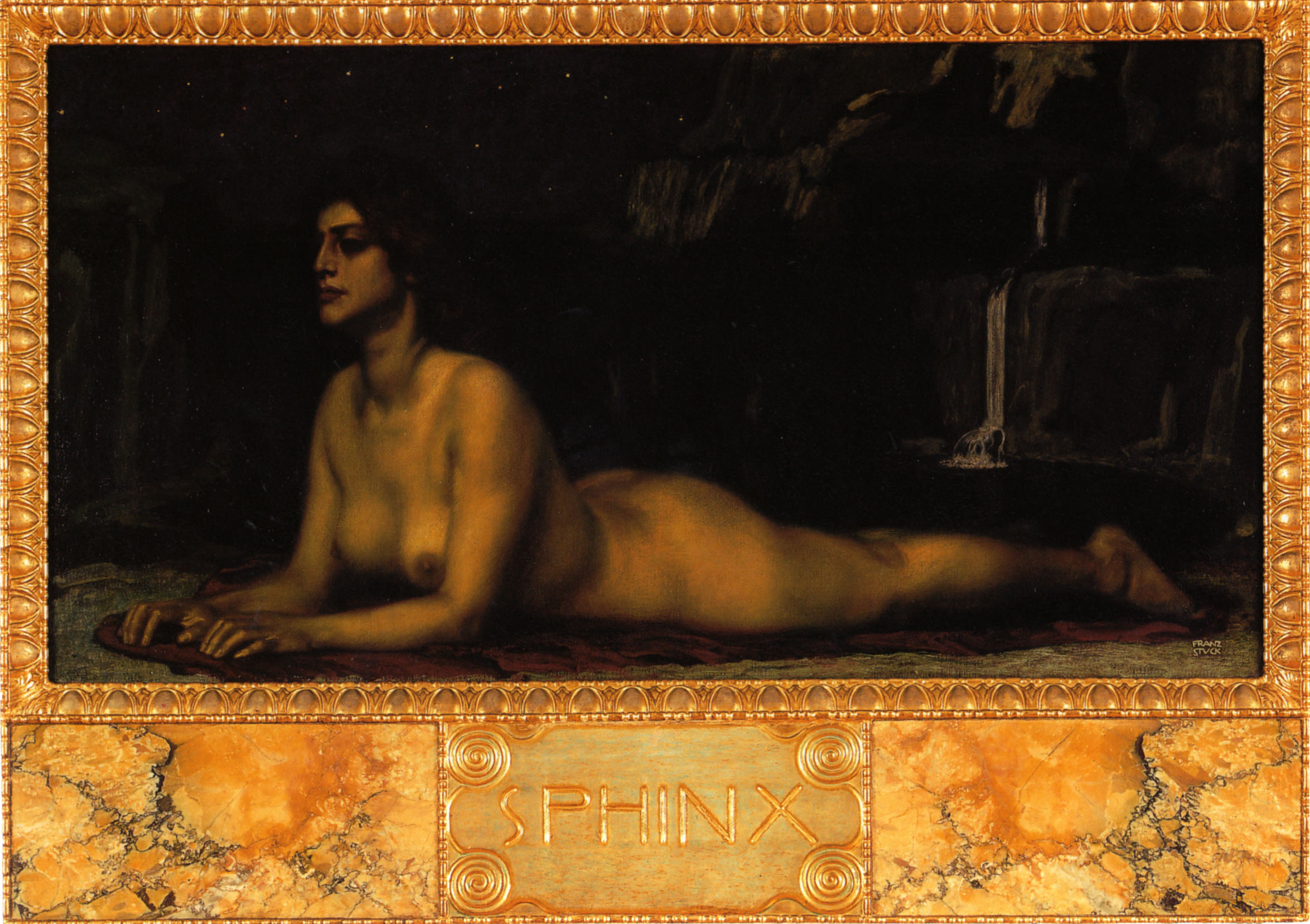 Sphinx by Franz Stuck