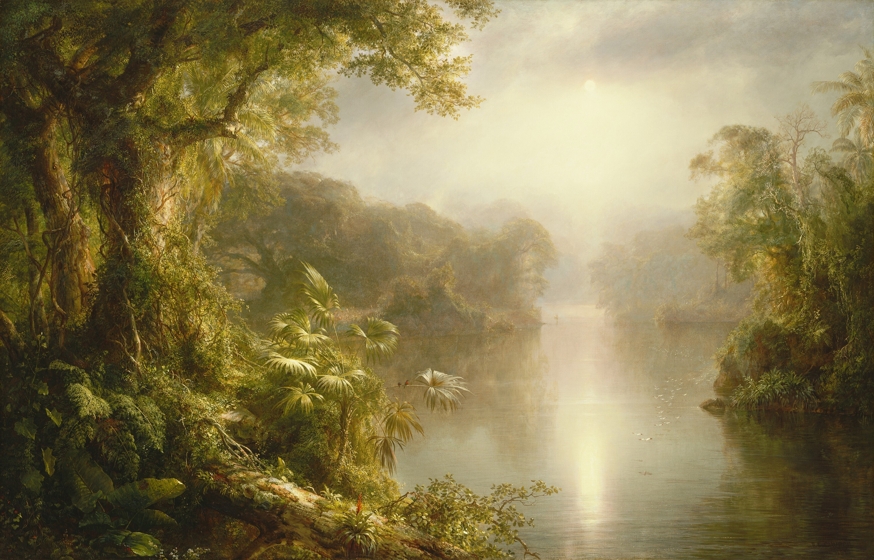 El Rio de Luz (The River of Light) by Frederic Edwin Church