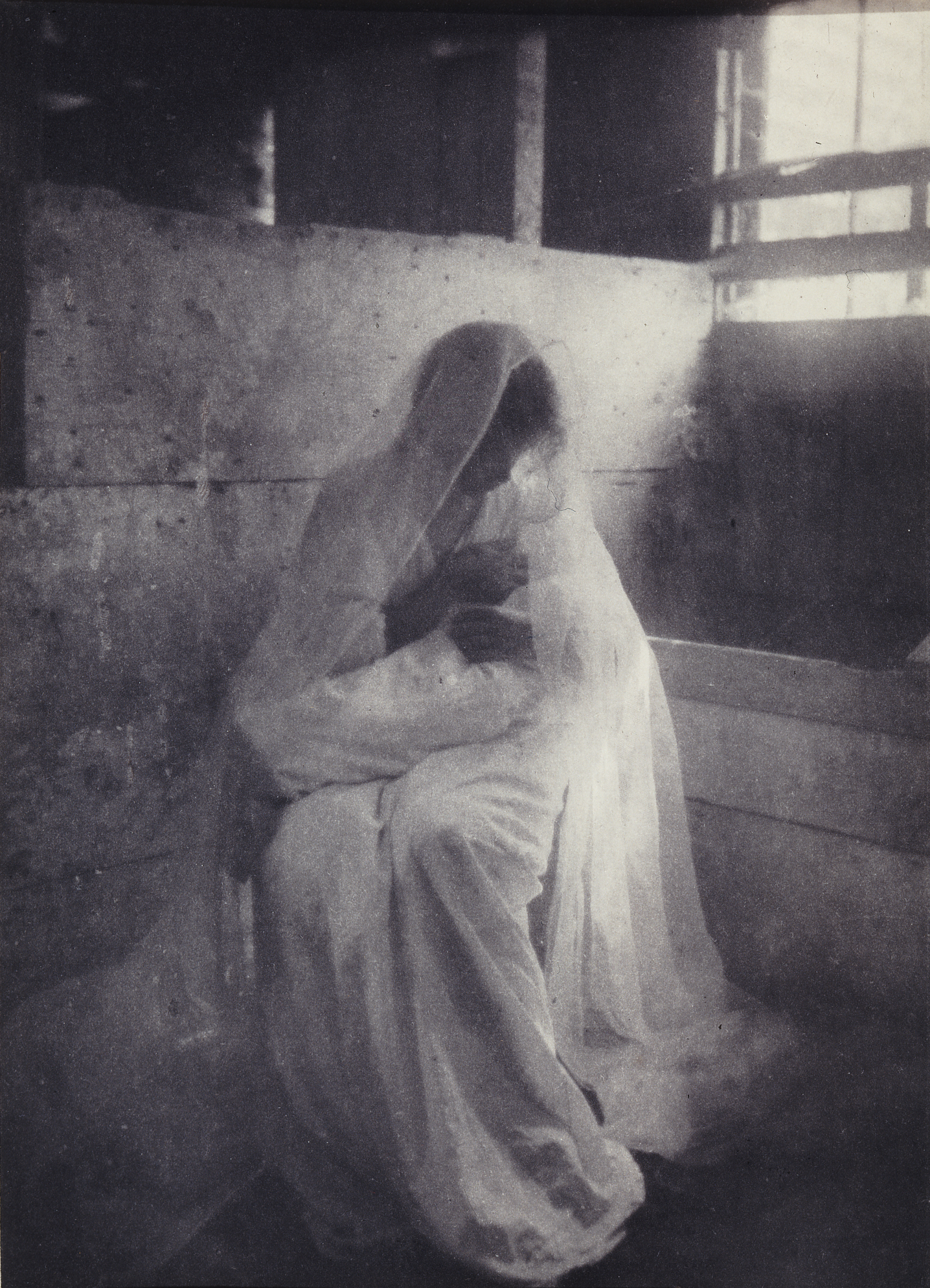 The Manger by Gertrude Käsebier