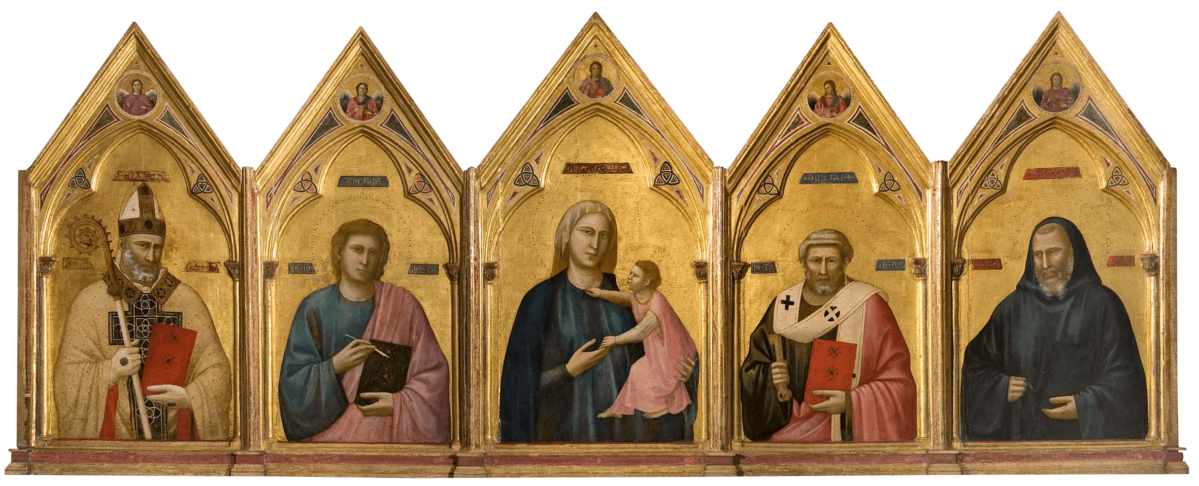 Badia Polyptych by Giotto di Bondone