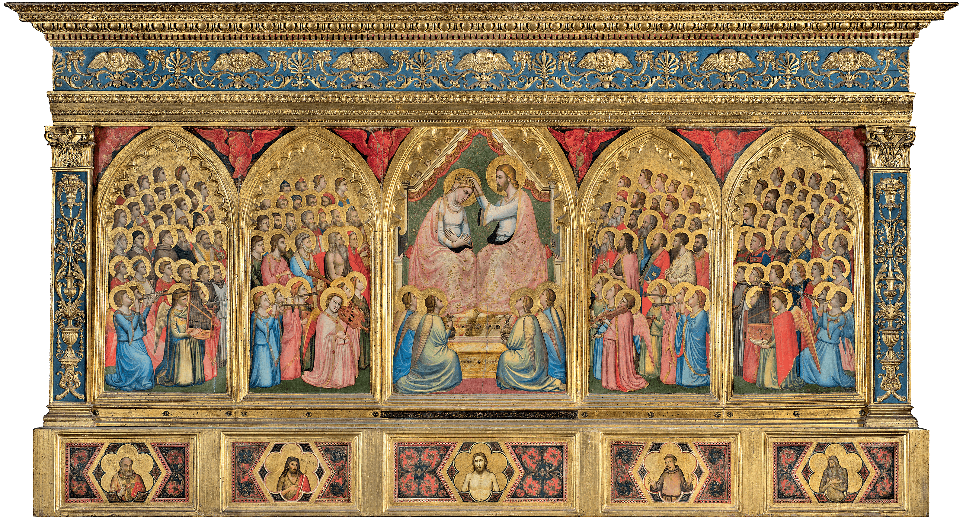 Baroncelli Polyptych by Giotto di Bondone