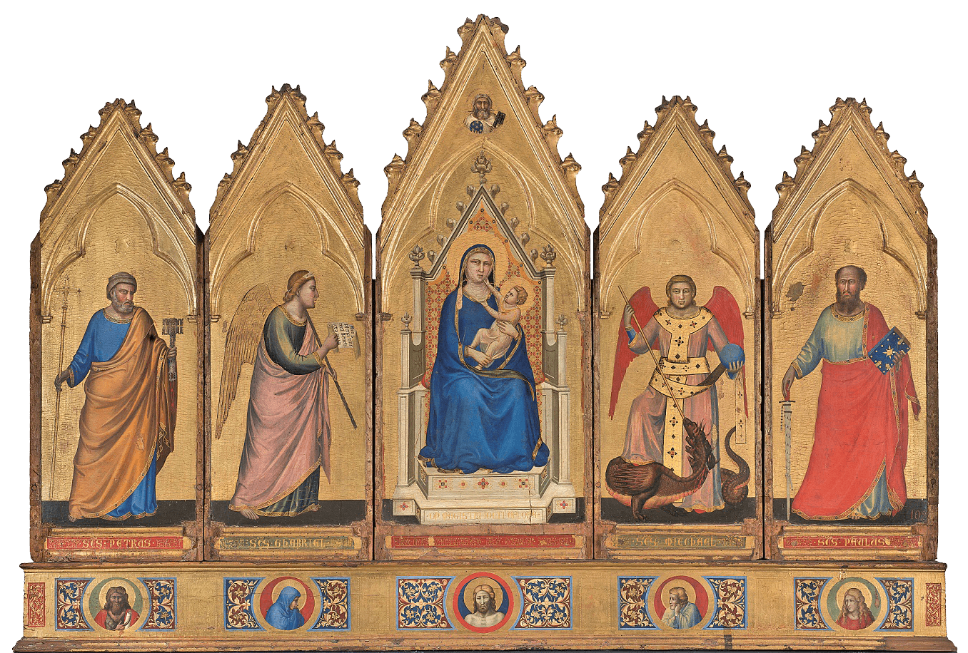Polyptych of Bologna by Giotto di Bondone
