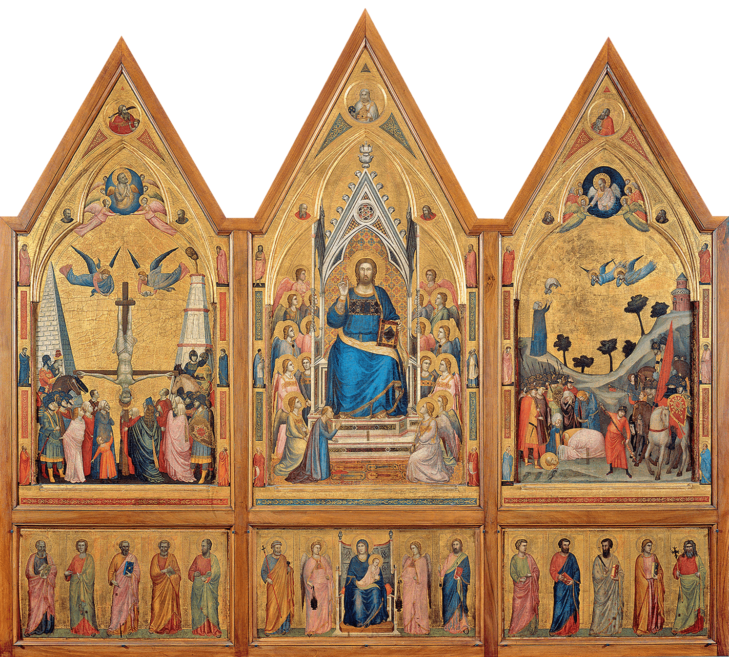 Stefaneschi Triptych by Giotto di Bondone