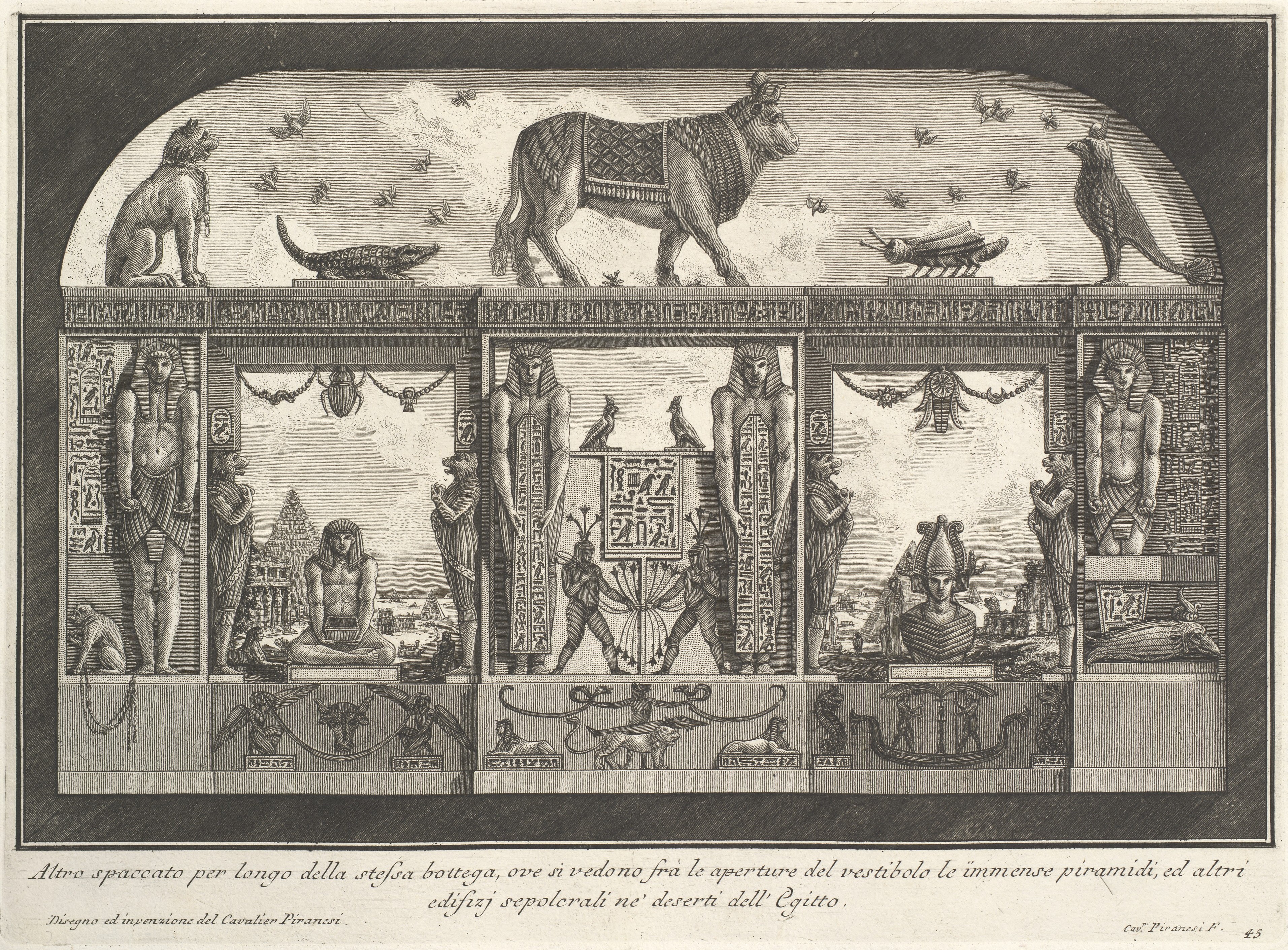 Caffè degli Inglesi by Giovanni Battista Piranesi