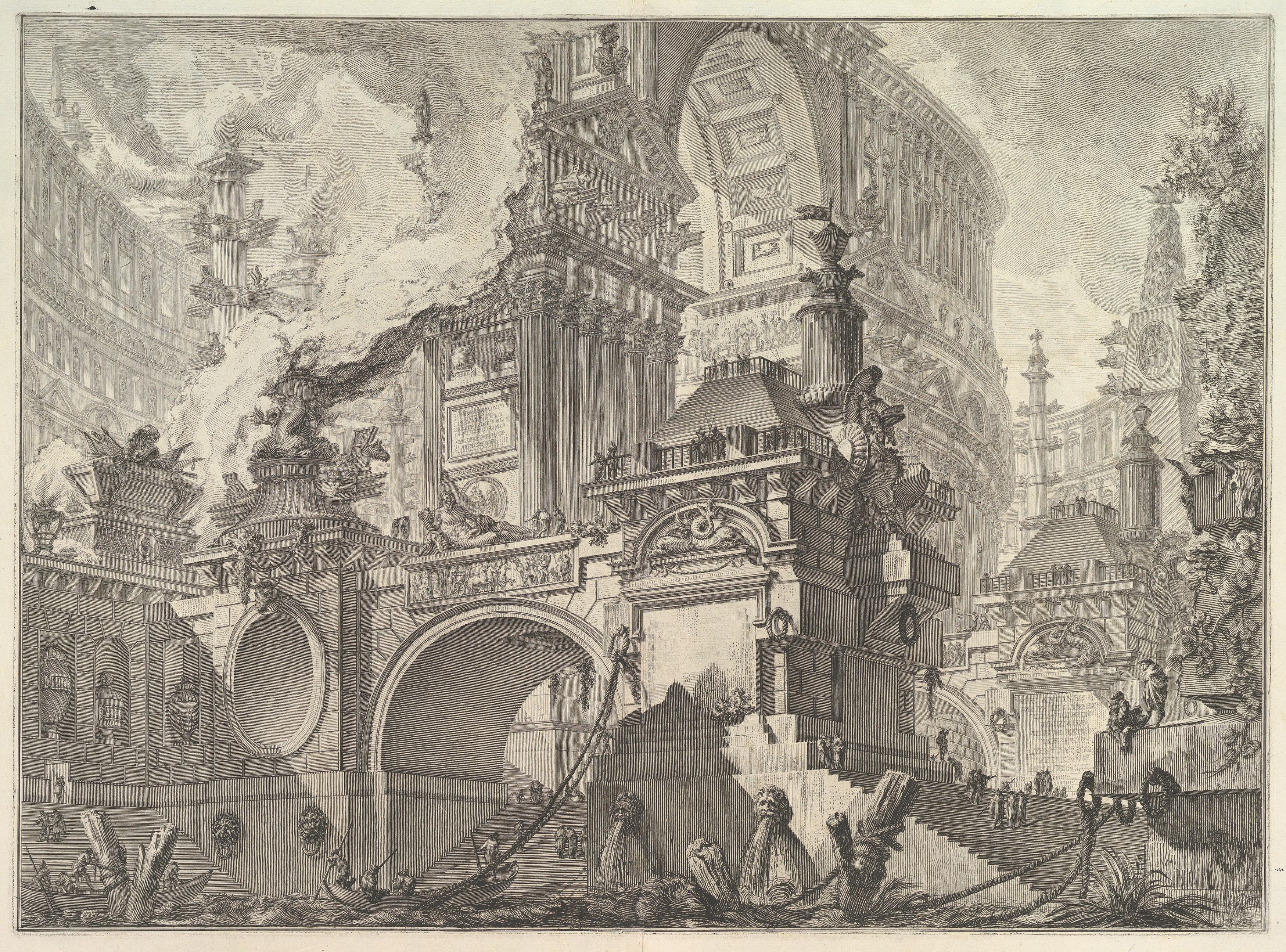 Architecture, Perspectives, Grotesques, Antiquities by Giovanni Battista Piranesi
