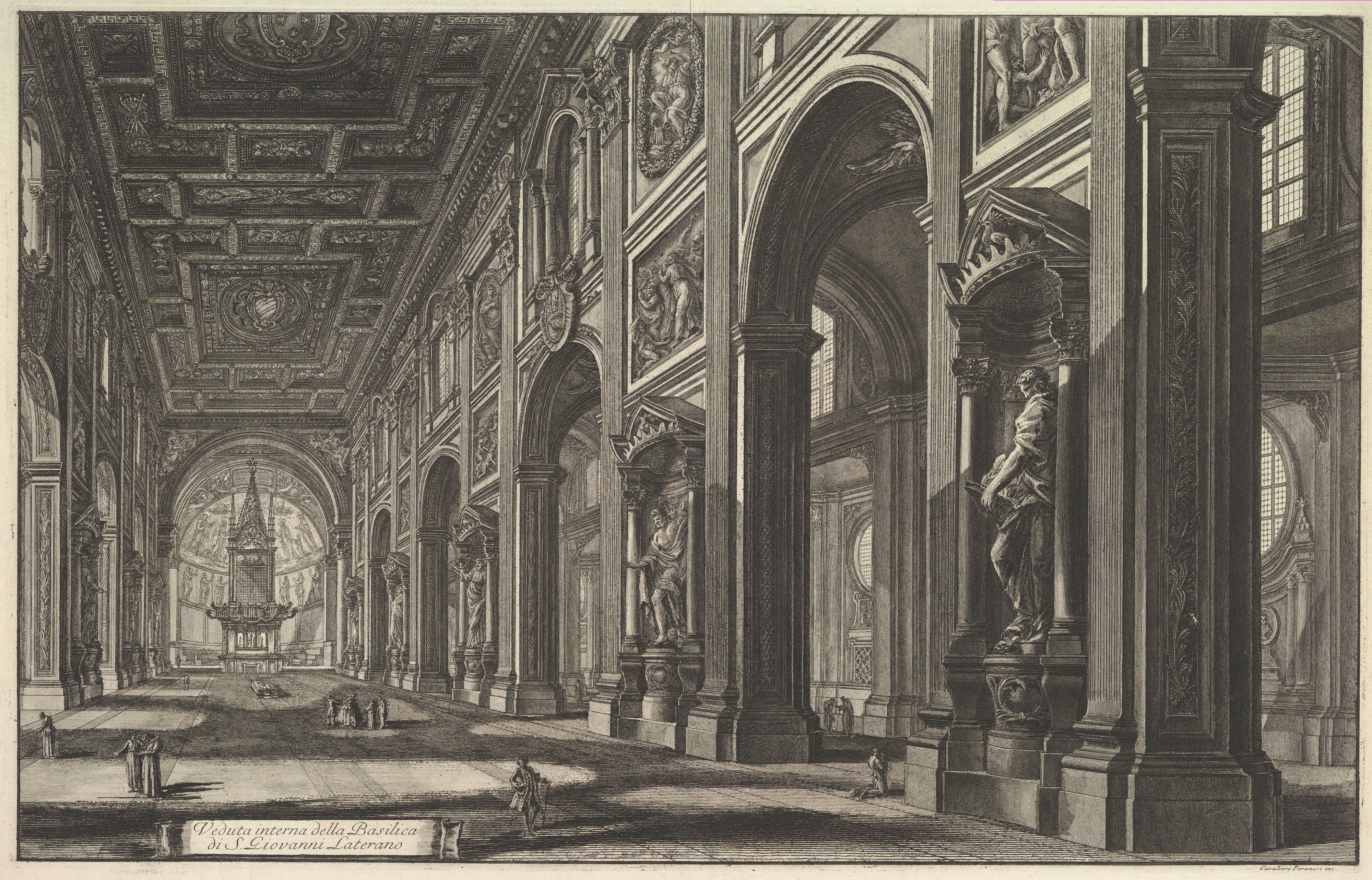 Interior Views of Rome by Giovanni Battista Piranesi