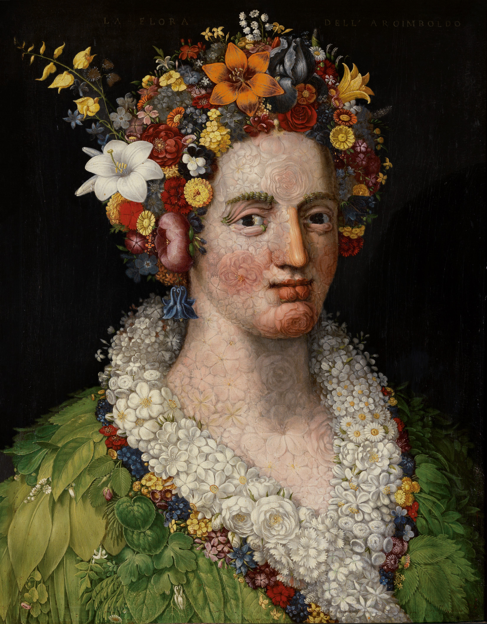 Flora by Giuseppe Arcimboldo