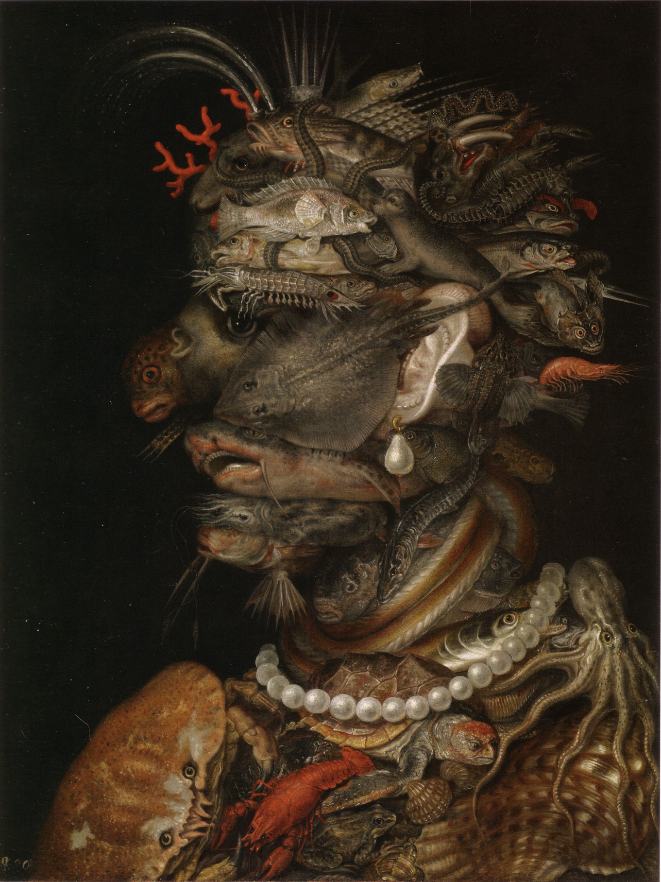 Water by Giuseppe Arcimboldo