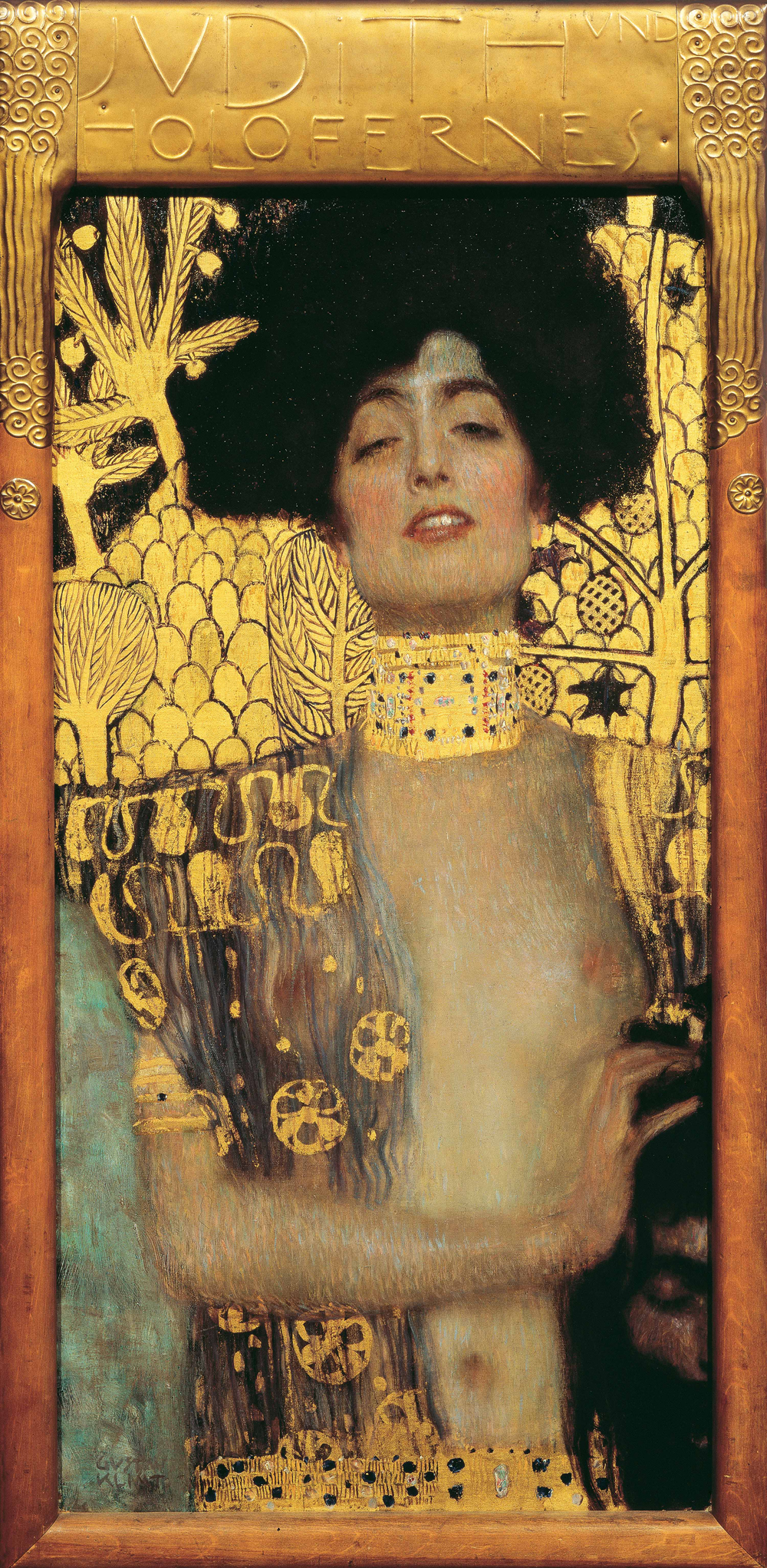 Judith and the Head of Holofernes by Gustav Klimt