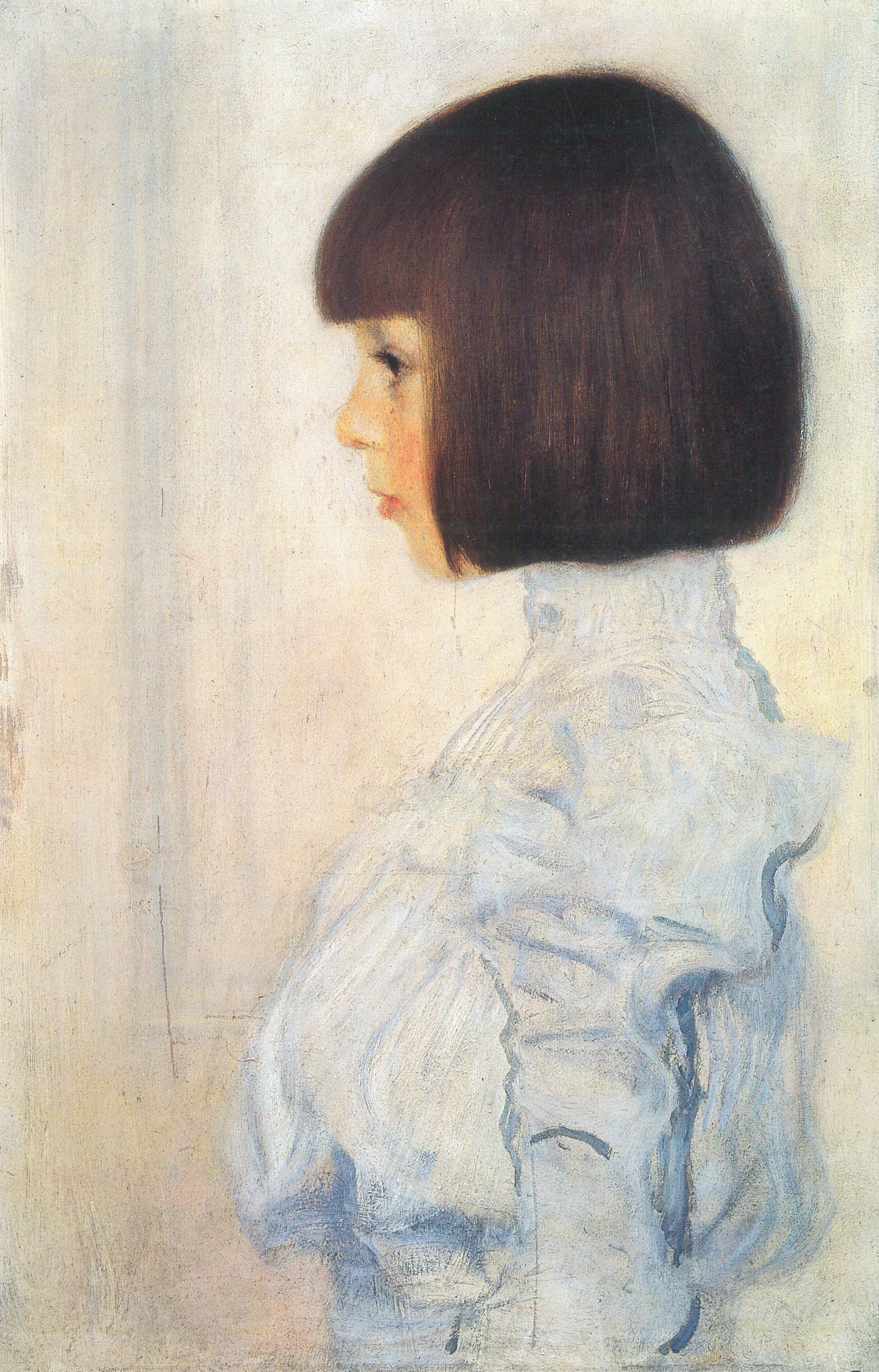 Portrait of Helen Klimt by Gustav Klimt