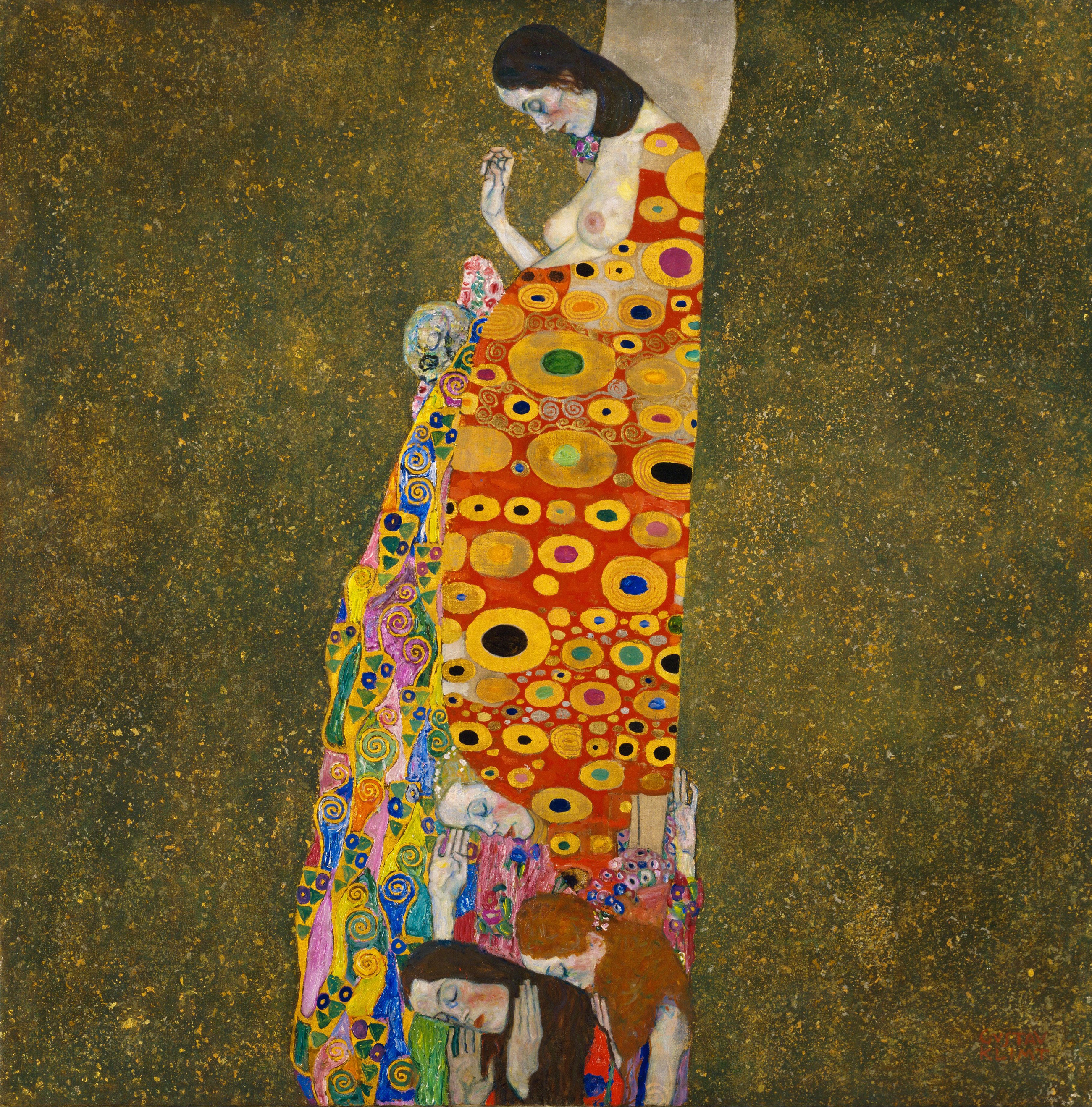 Hope 2 by Gustav Klimt