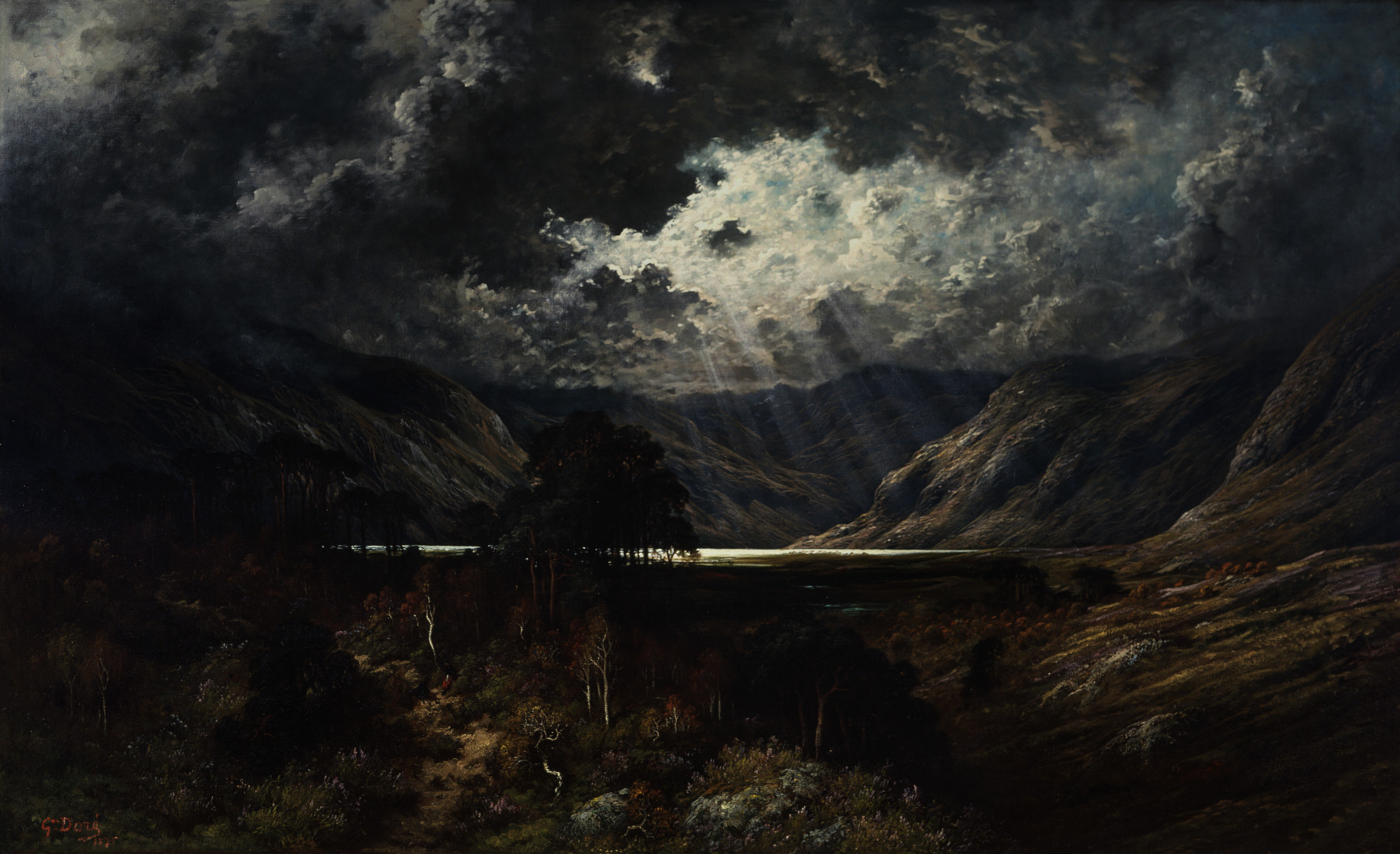 Loch Lomond by Gustave Doré