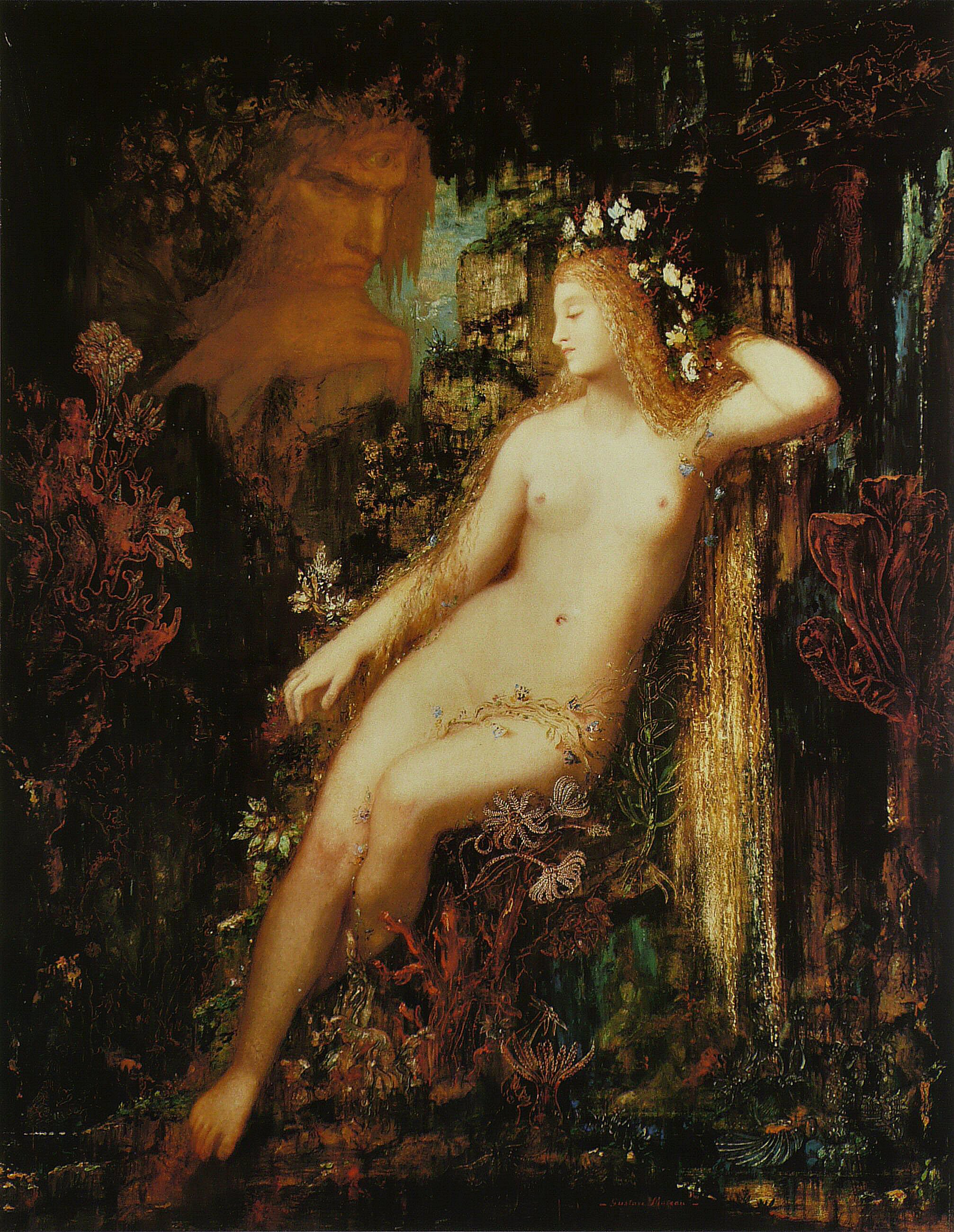 Galatée by Gustave Moreau
