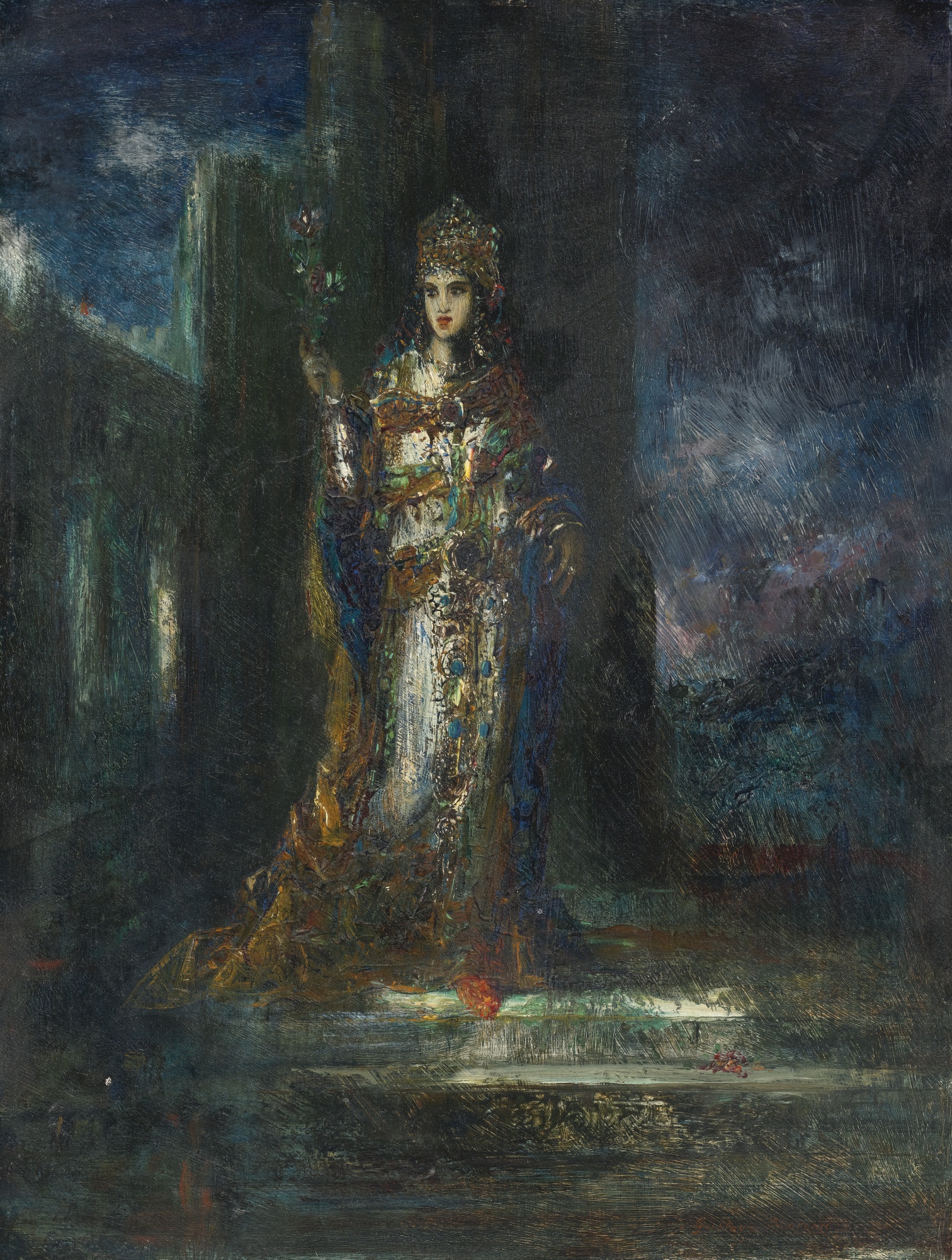 La Fiancee de la Nuit by Gustave Moreau