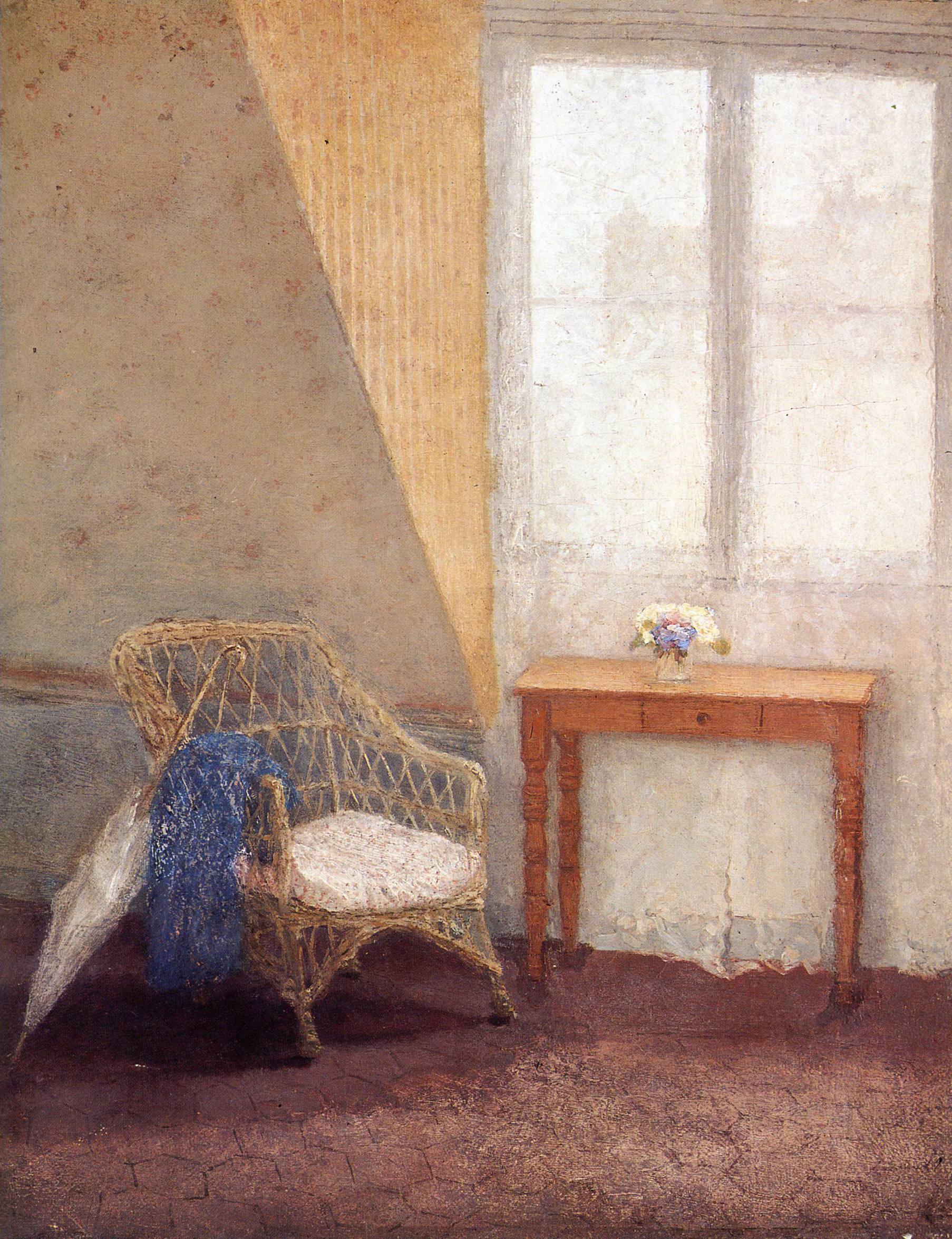 A Corner Of The Artist's Room, Paris by Gwendolen Mary John
