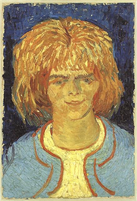 Head of a Girl by Vincent Van Gogh