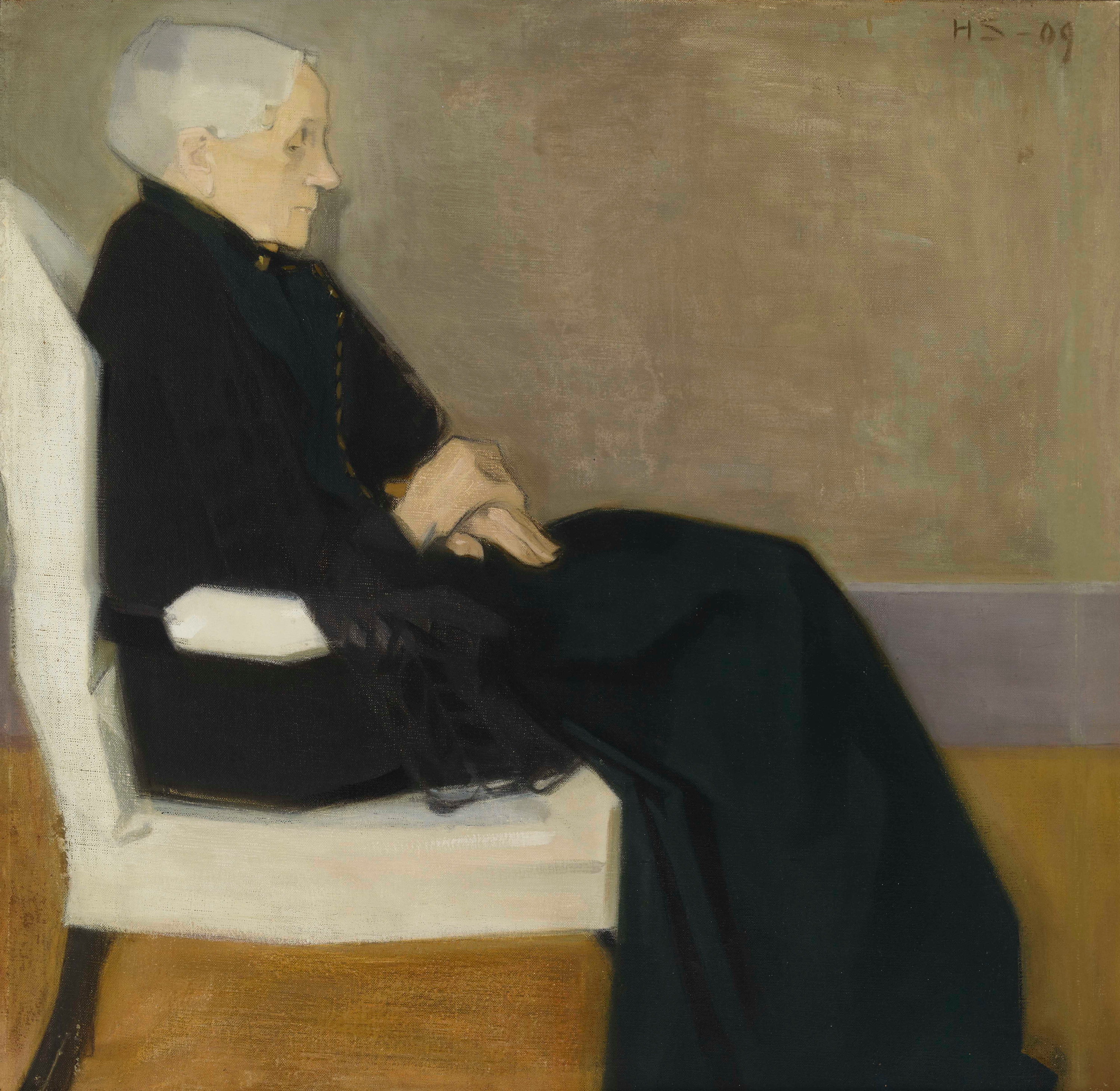 Äitini, My Mother by Helene Schjerfbeck