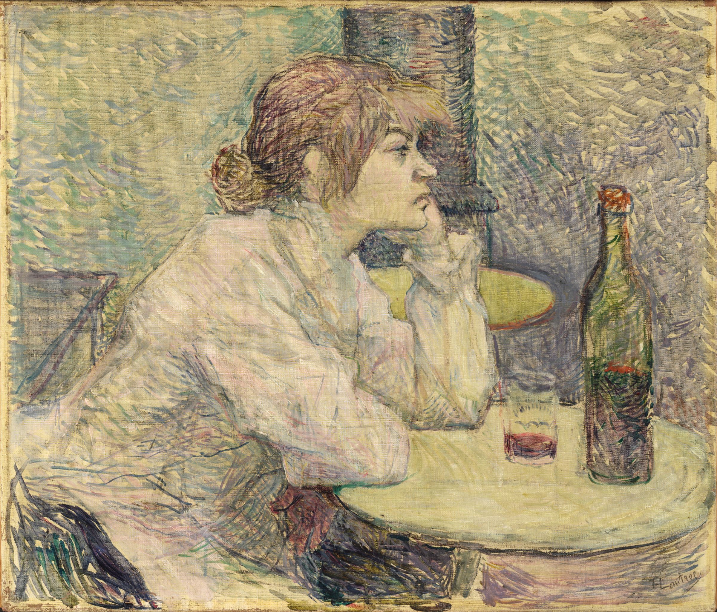 The Hangover by Henri de Toulouse-Lautrec