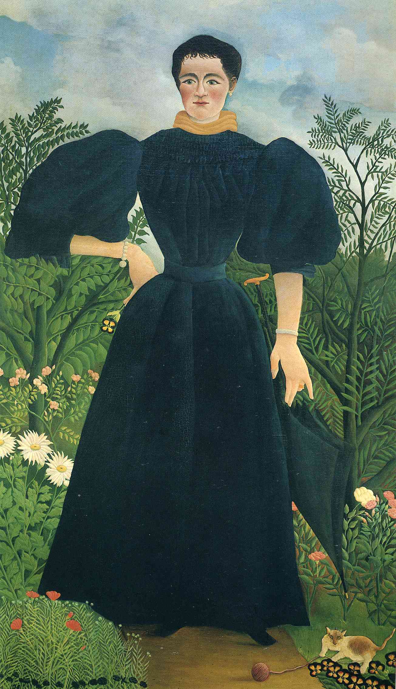 Portrait of a Woman by Henri Rousseau