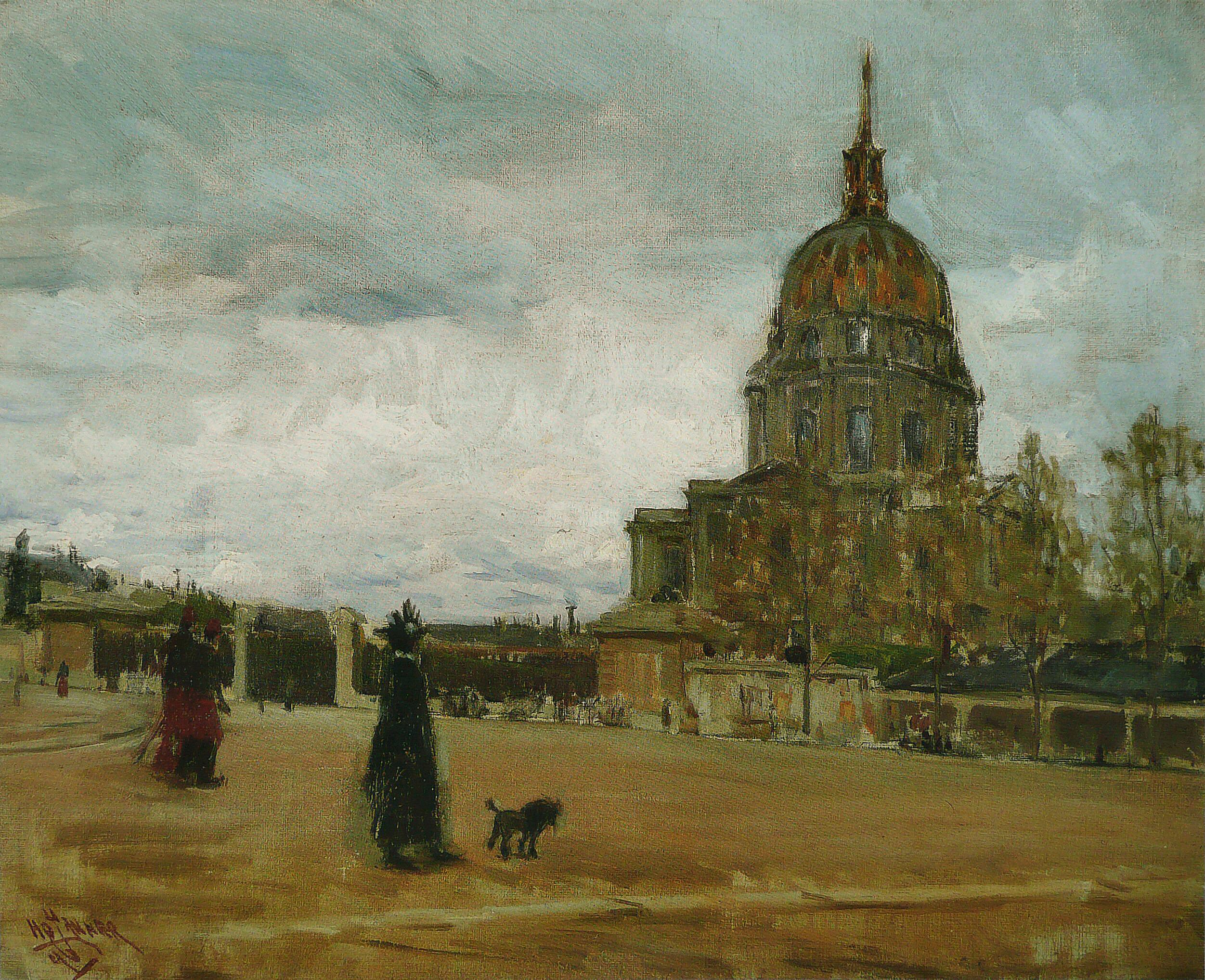 Les Invalides, Paris by Henry Ossawa Tanner