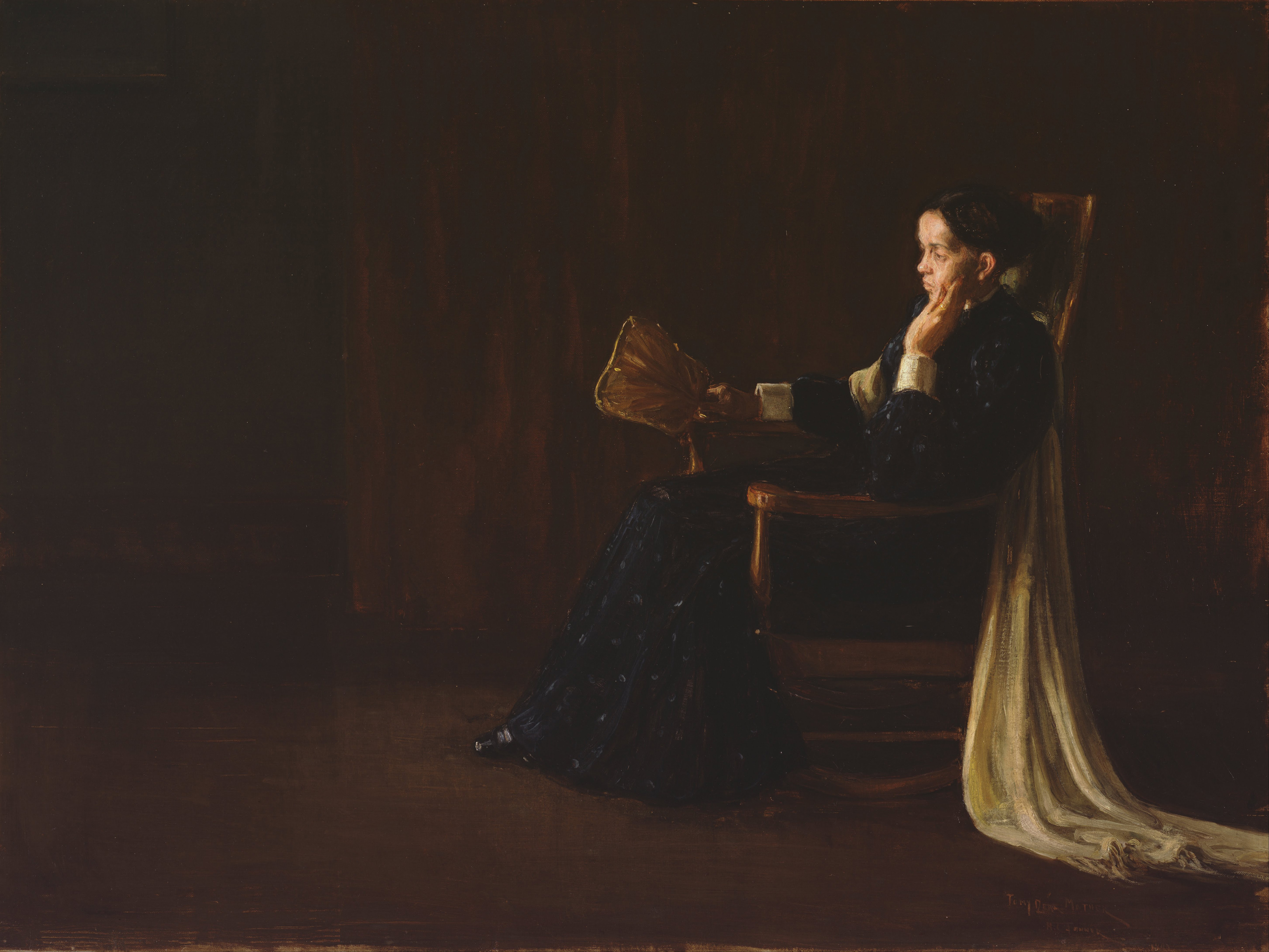 Portrait of the Artist's Mother by Henry Ossawa Tanner