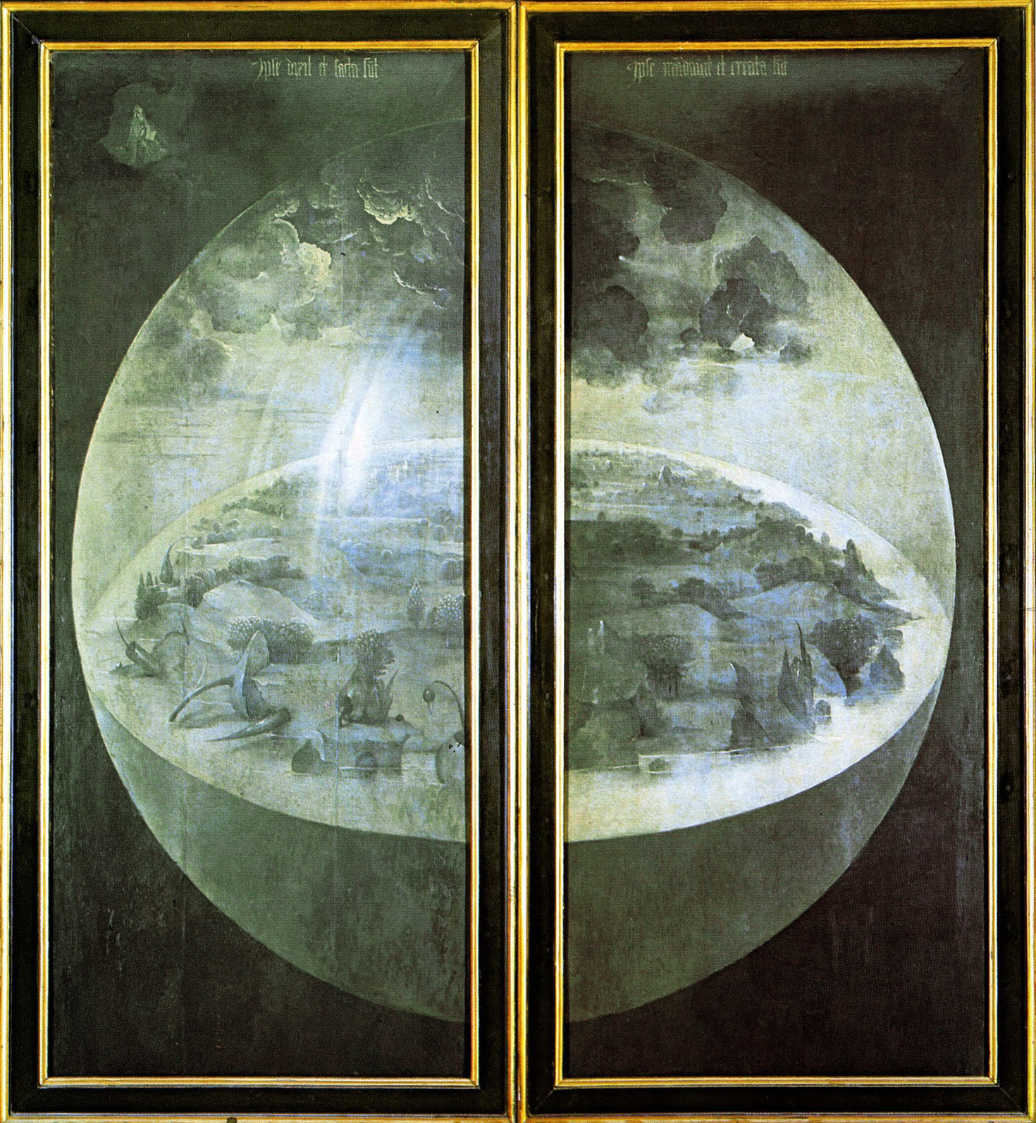 The Garden of Earthly Delights - Closed by Hieronymus Bosch