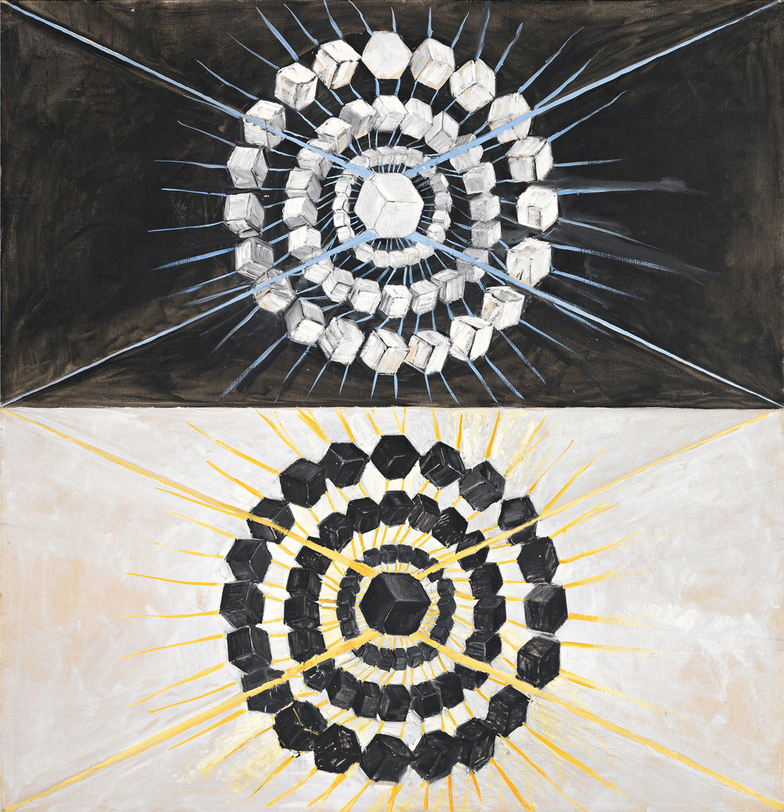 Group IX/SUW No. 8, The Swan, No. 8 by Hilma af Klint