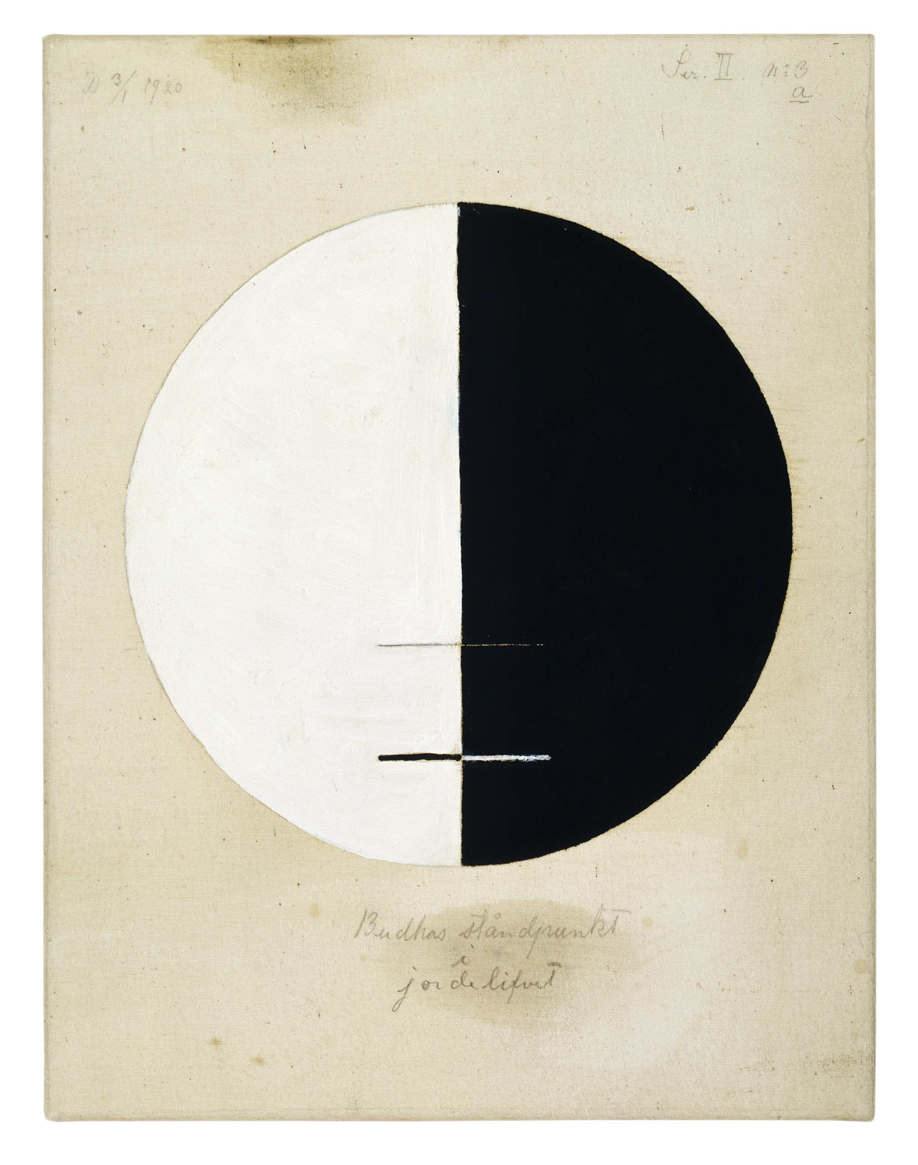 Buddhas Standpoint in the Earthly Life No. 3 by Hilma af Klint