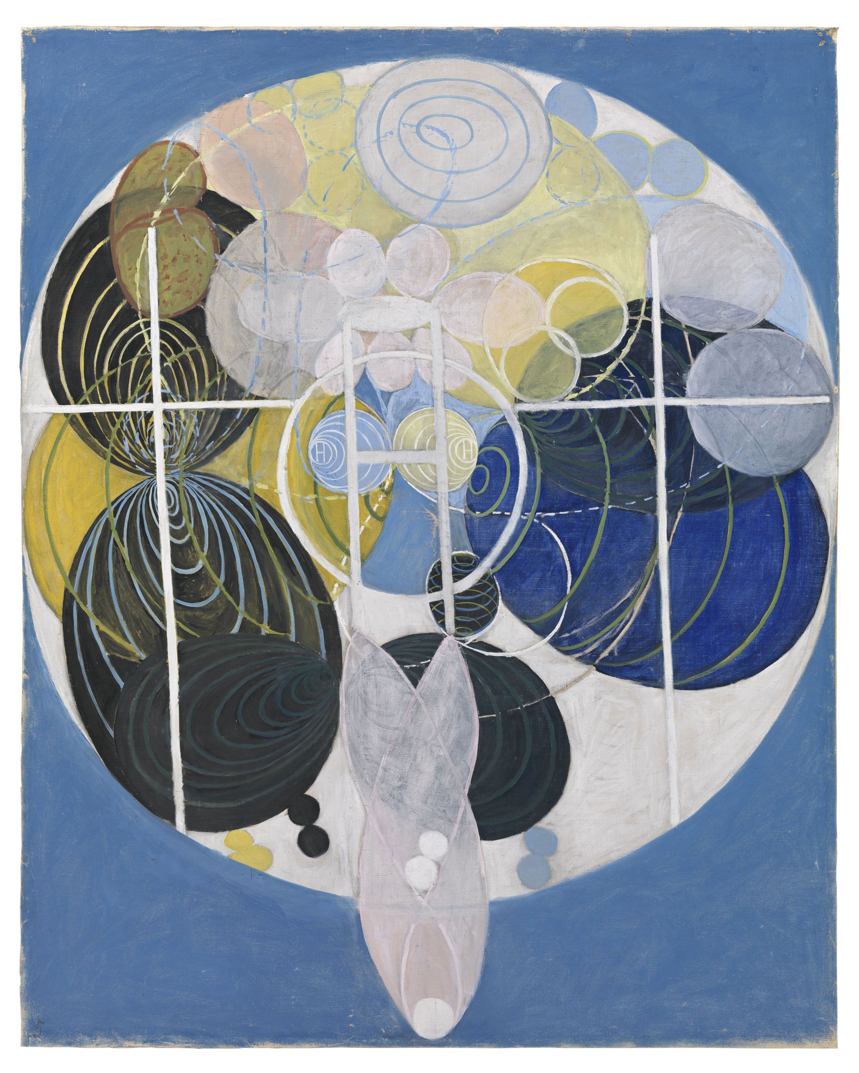 The Large Figure Paintings, No. 5 Group 3 by Hilma af Klint