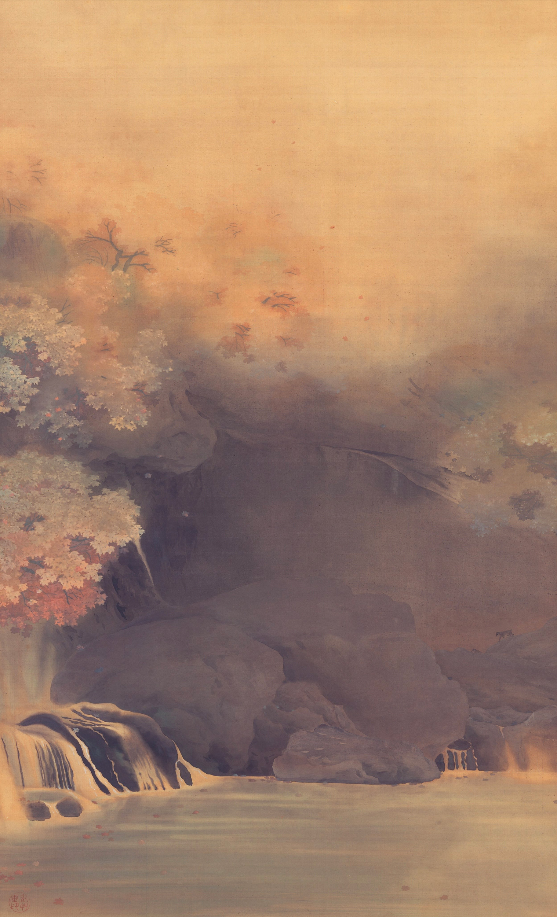 Autumn Landscape by Hishida Shunsō