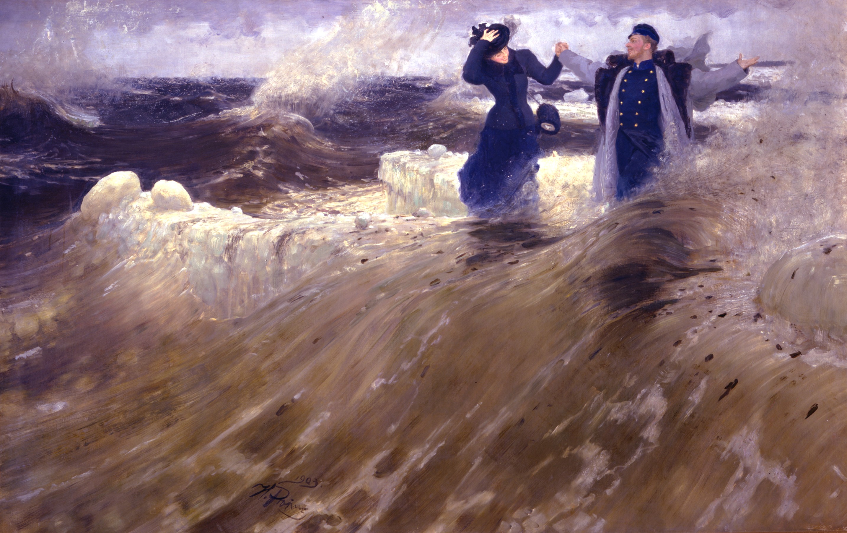 What freedom! by Ilya Repin
