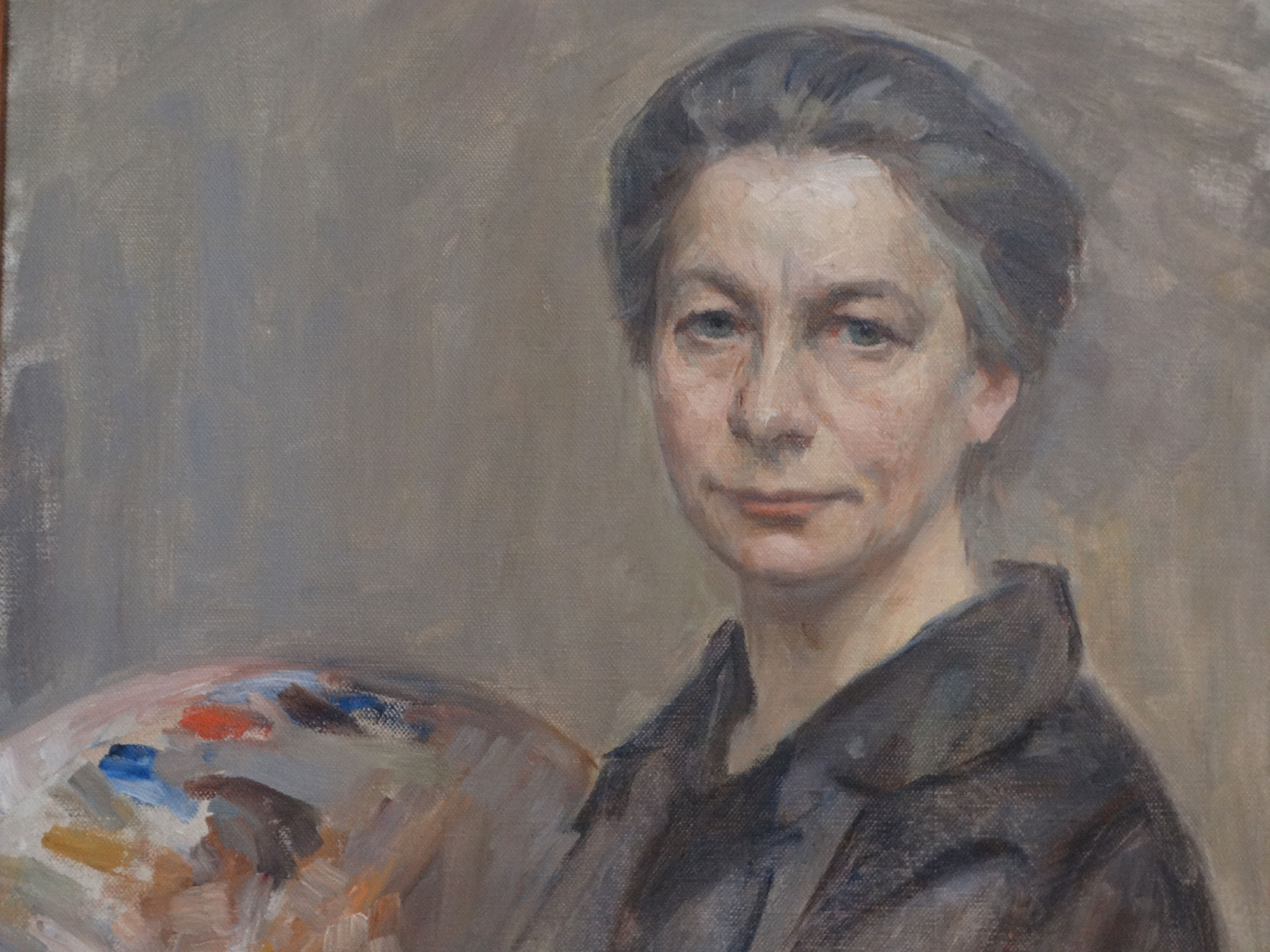Self-portrait by Ivana Kobilca