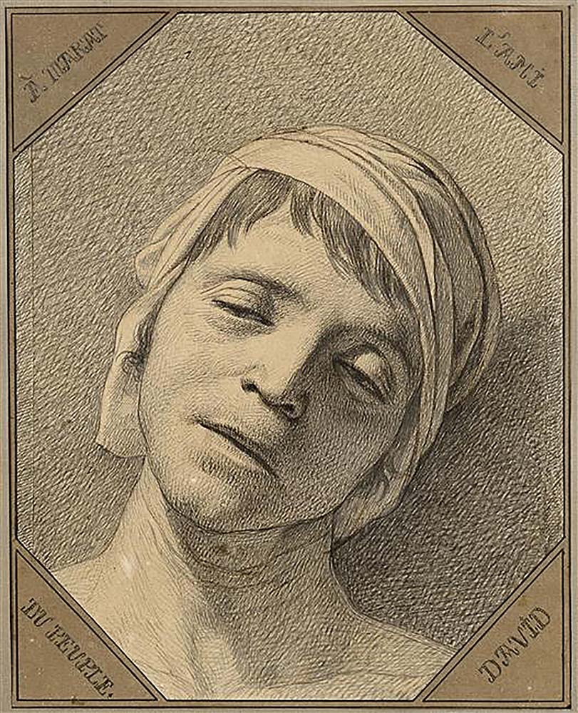 The Death of Marat by Jacques-Louis David