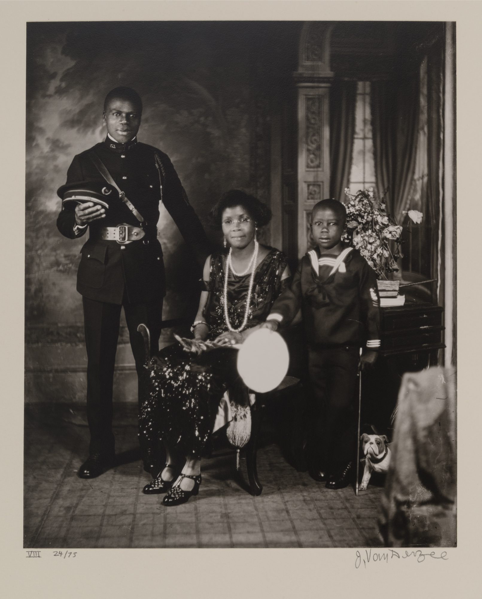 Garveyite Family, Harlem by James Van Der Zee