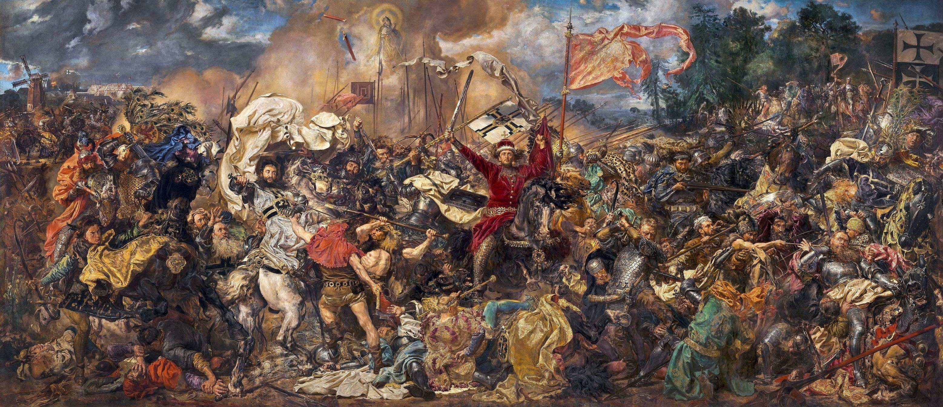 Battle of Grunwald by Jan Matejko