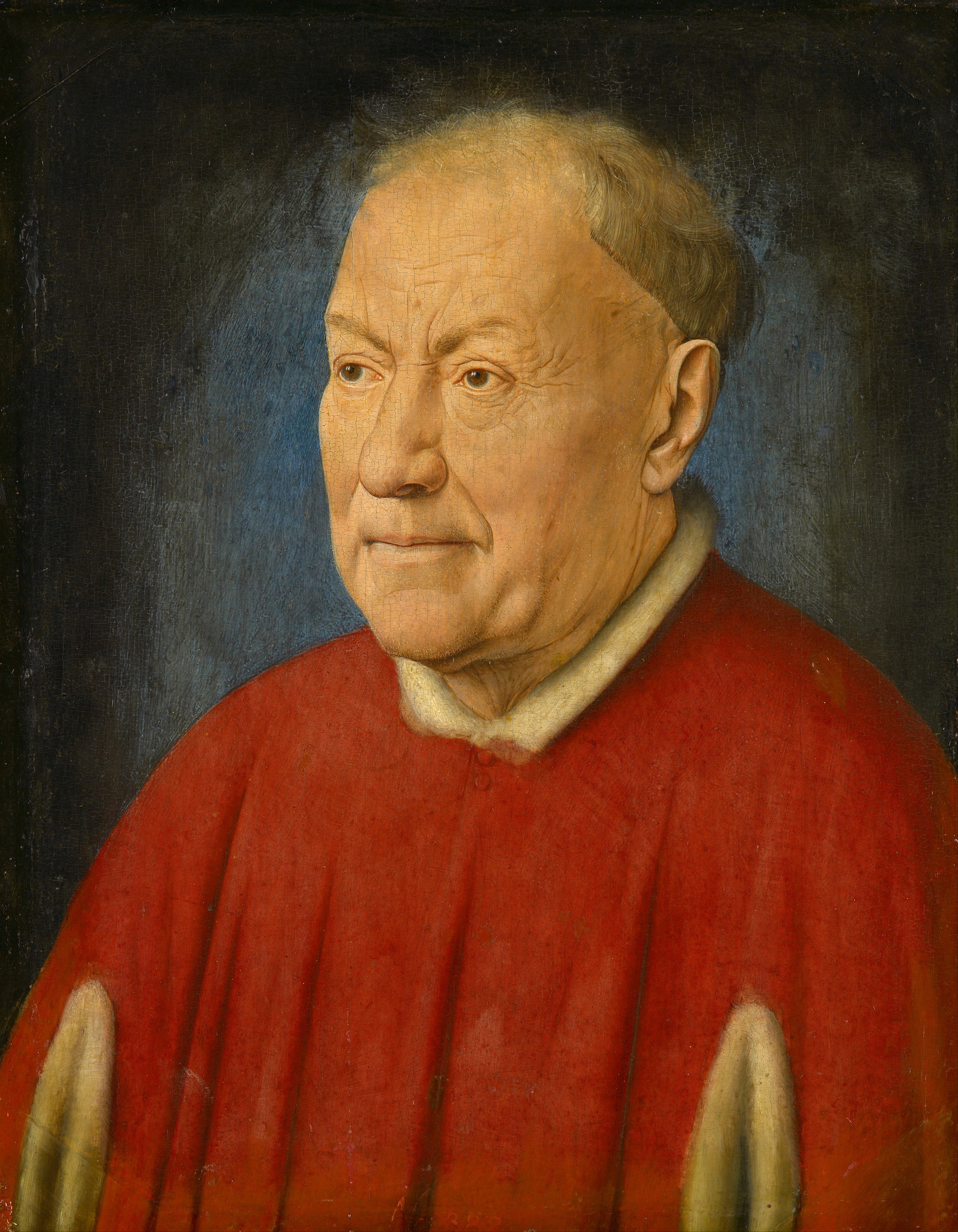 Portrait of Cardinal Niccolò Albergati by Jan Van Eyck