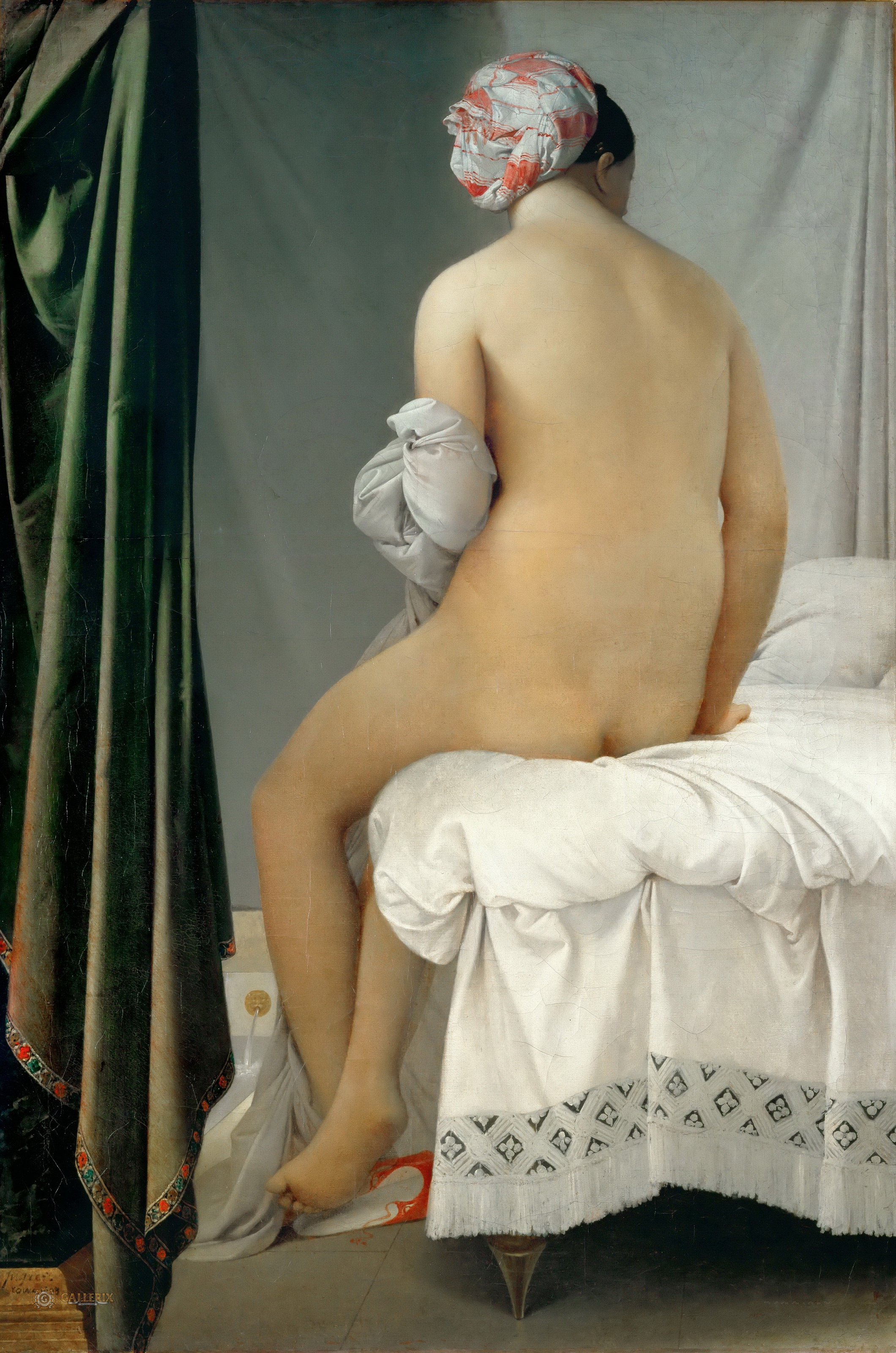 La Grande Baigneuse by Jean-Auguste-Dominique Ingres